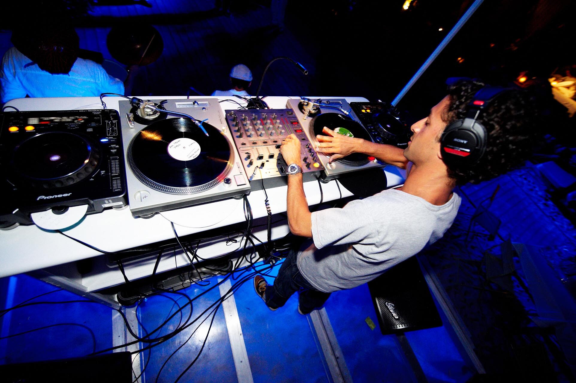 Nickodemus/Sunset Soiree at Delano in Miami, 2008 (Photo by Phillip Angert)