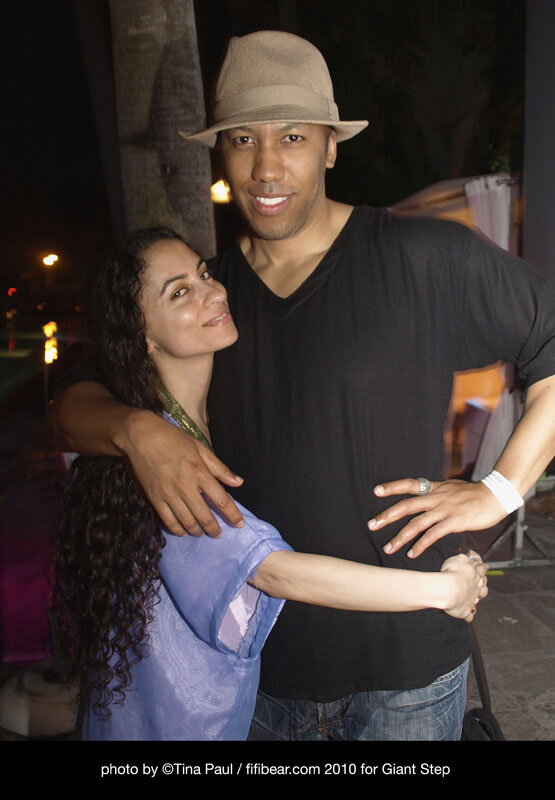 Vikter Duplaix/Sunset Soiree at Delano in Miami, 2010 (Photo by Tina Paul)