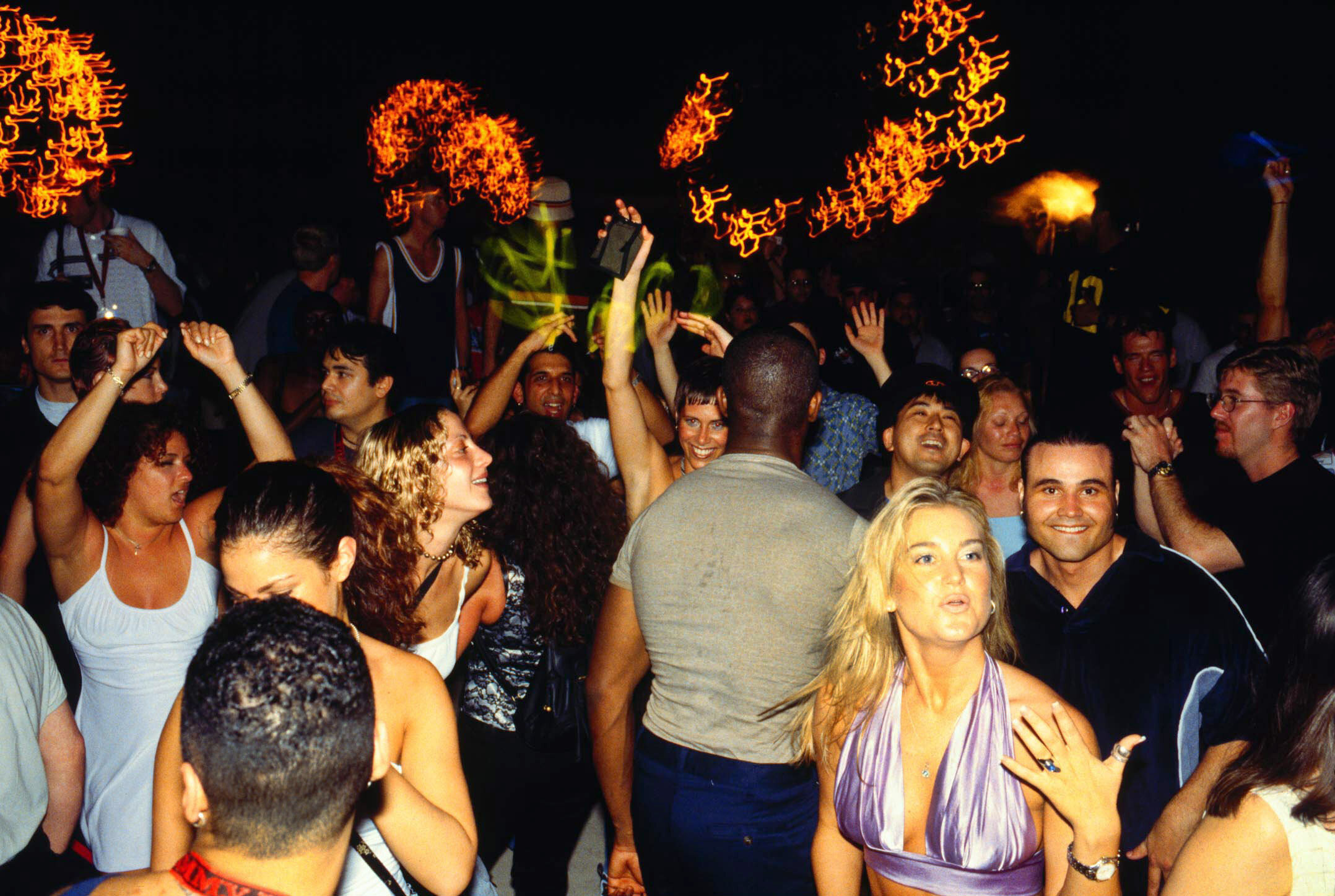 Sunset Soiree at The Raleigh Hotel in Miami, 1998 (Photo by Tina Paul)