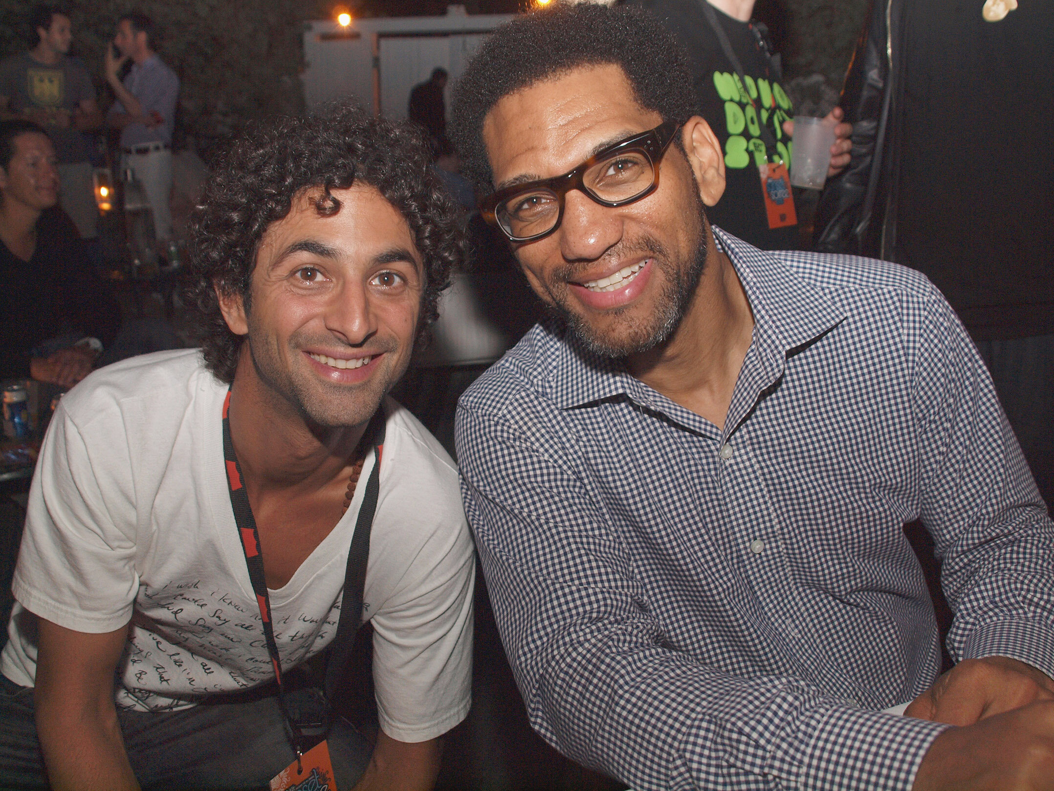 Nickodemus & King Britt/Sunset Soiree at Delano in Miami, 2010 (Photo by Tina Paul)