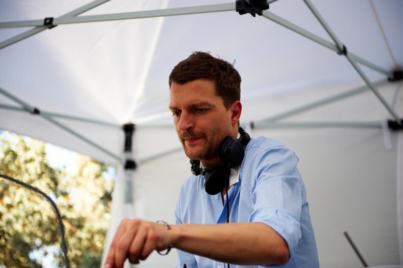 Roland Appel/Sunset Soiree at Delano in Miami, 2008 (Photo by Phillip Angert)