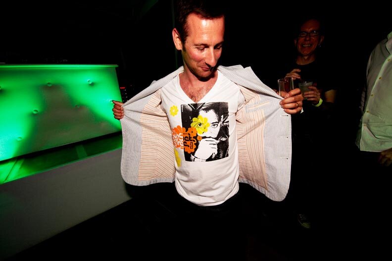 Maurice Bernstein/Sunset Soiree at Delano in Miami, 2008 (Photo by Phillip Angert)