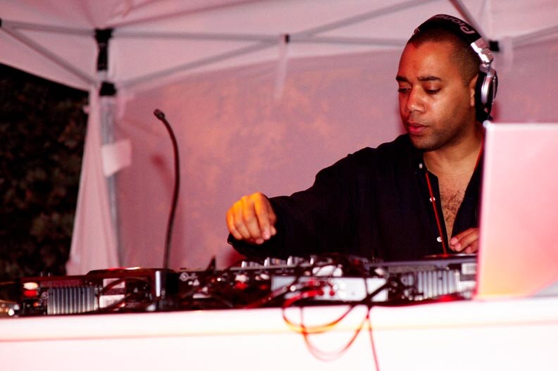 Carl Craig/Sunset Soiree at Delano in Miami, 2008 (Photo by Phillip Angert)