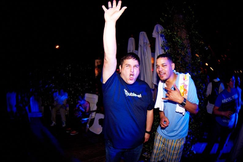 Doc Martin/Sunset Soiree at Delano in Miami, 2008 (Photo by Phillip Angert)