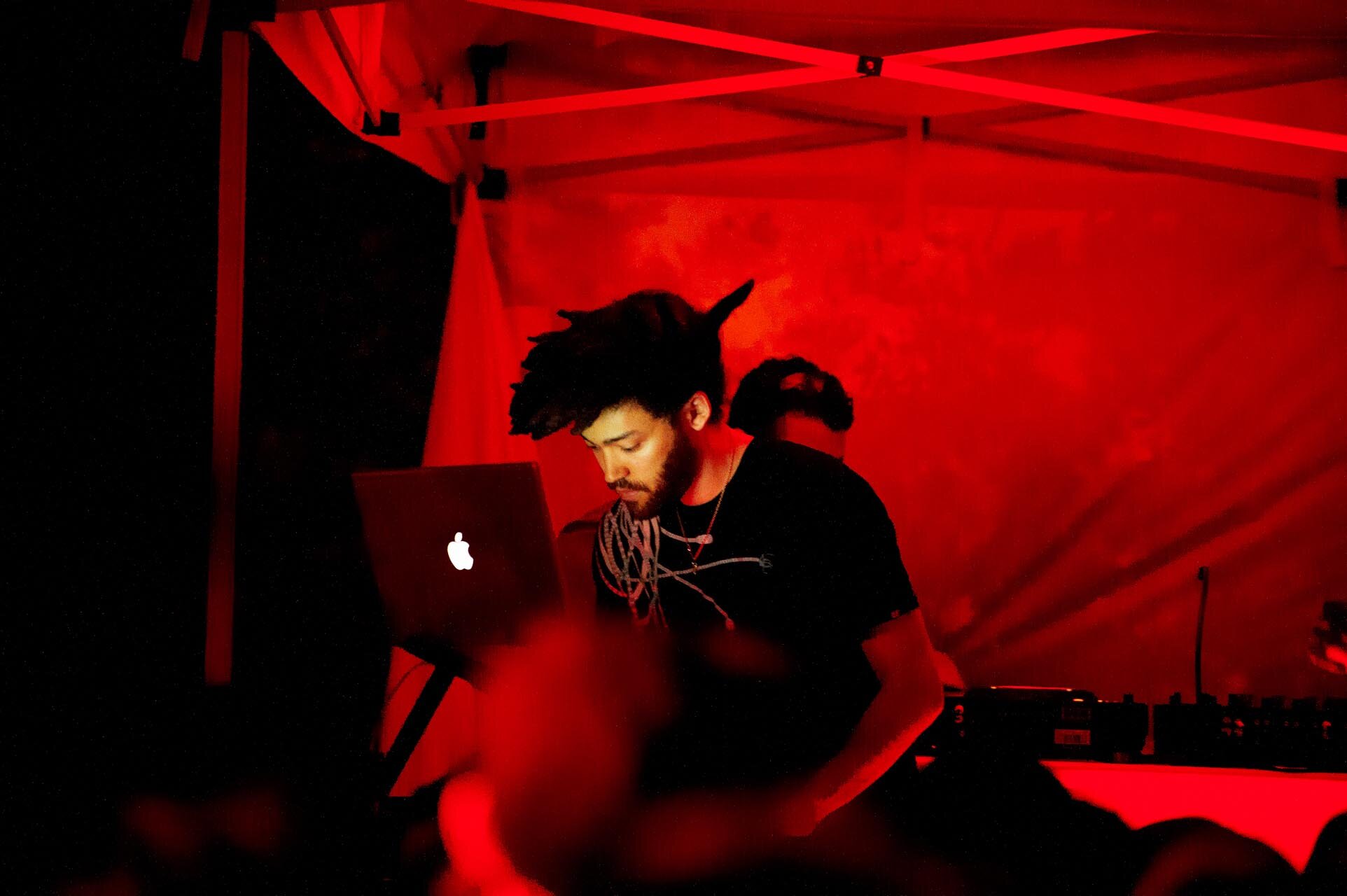 Taylor McFerrin/Sunset Soiree at Delano in Miami, 2008 (Photo by Phillip Angert)