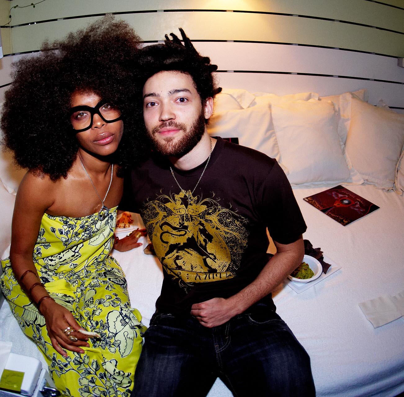 Erykah Badu & Taylor McFerrin/Sunset Soiree at Delano in Miami, 2008 (Photo by Phillip Angert)