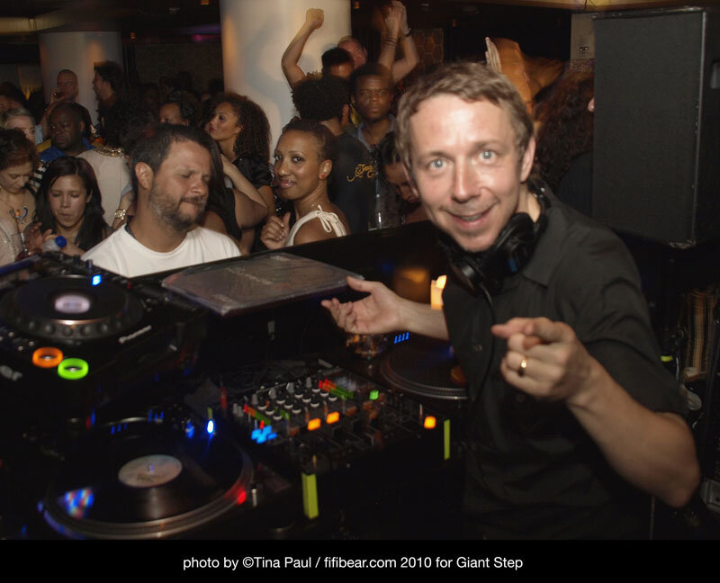 Gilles Peterson/Sunset Soiree at Delano in Miami, 2010 (Photo by Tina Paul)
