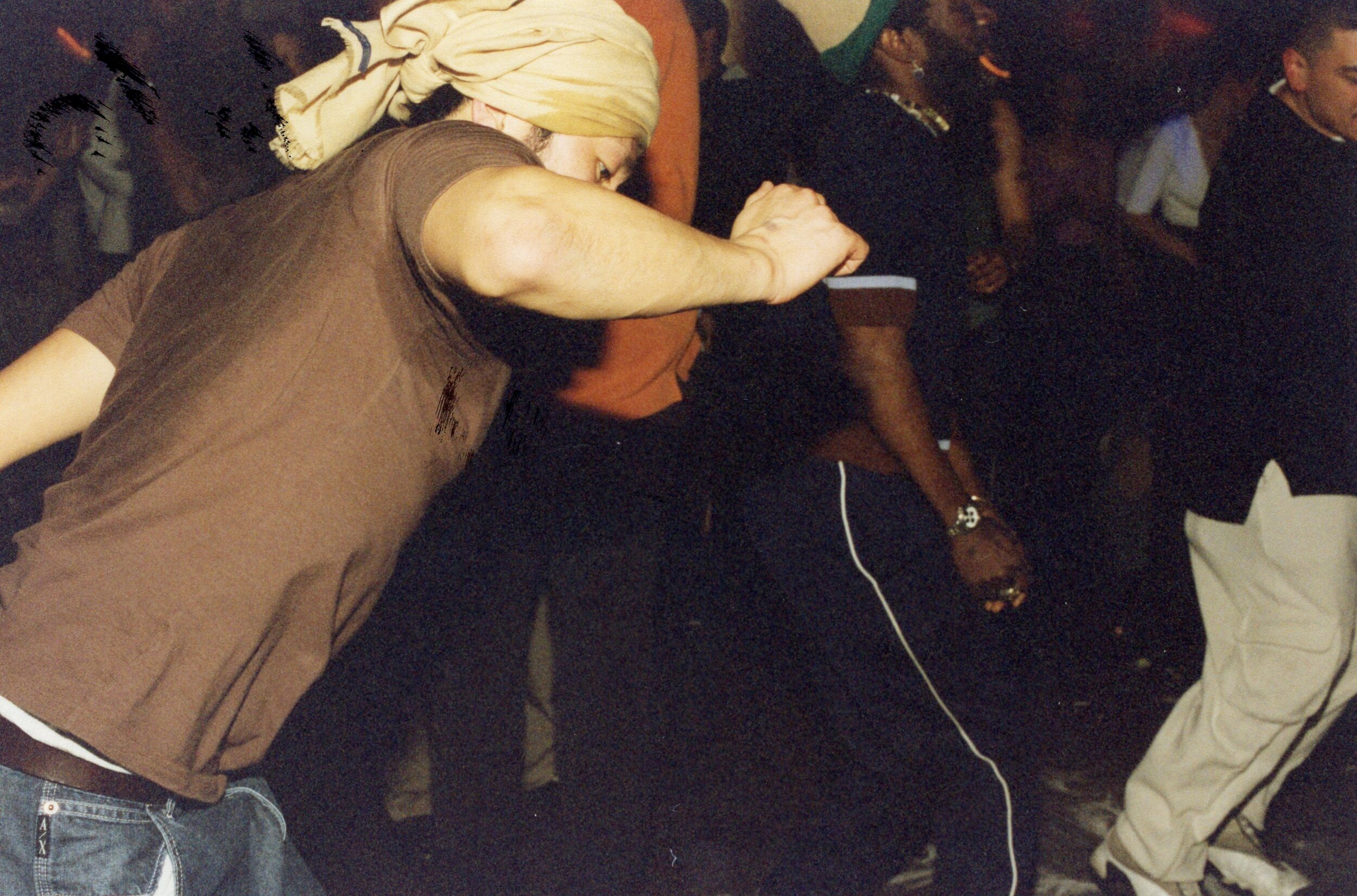 Giant Step at Shine in NYC, 2001 (Photo by Michal Rubin)