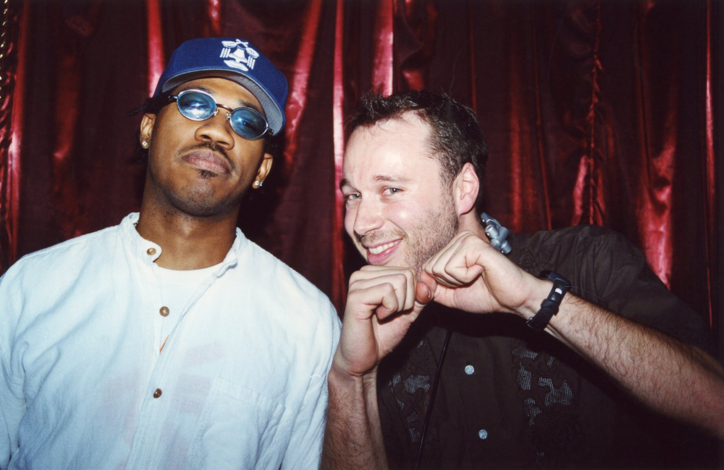 Ron Trent & Alex from Tokyo at Shine in NYC, 2001 (Photo by Michal Rubin)