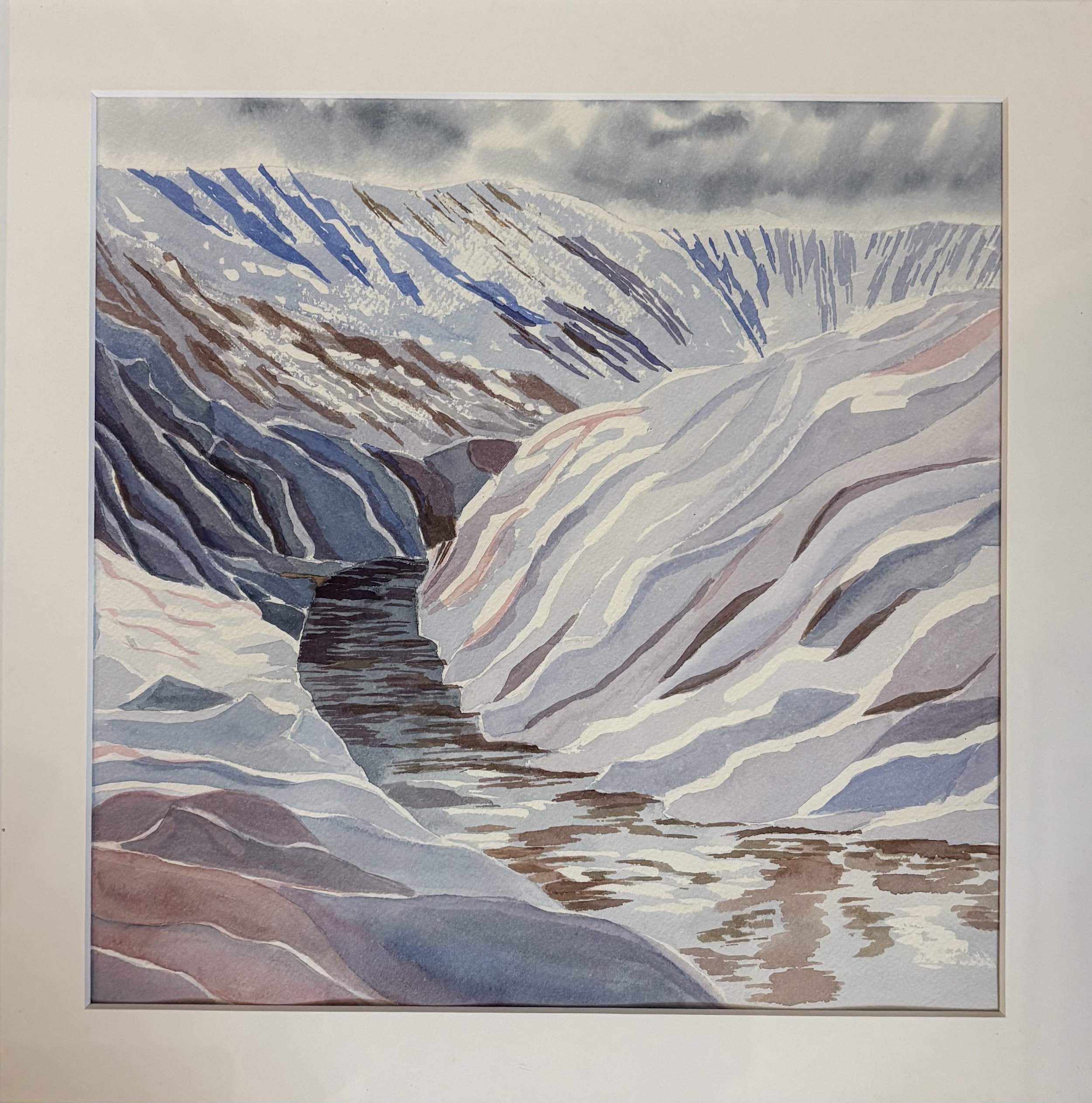 Glacier Stream by Deborah Wallace