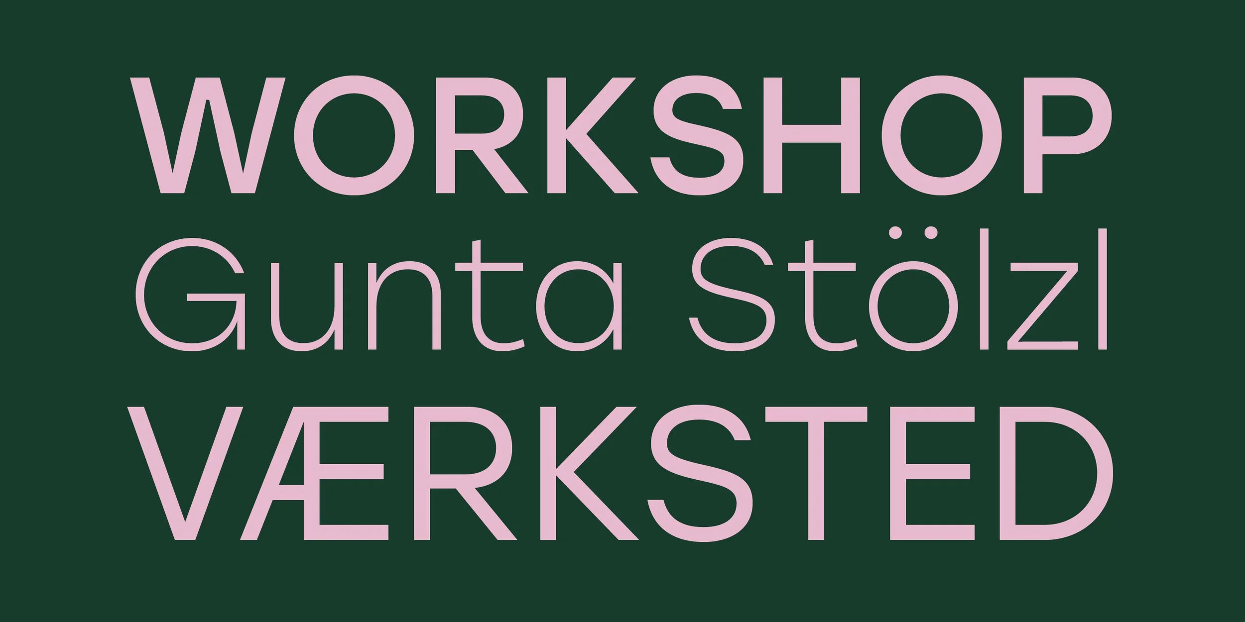 Ruddy Inhouse Type Foundry