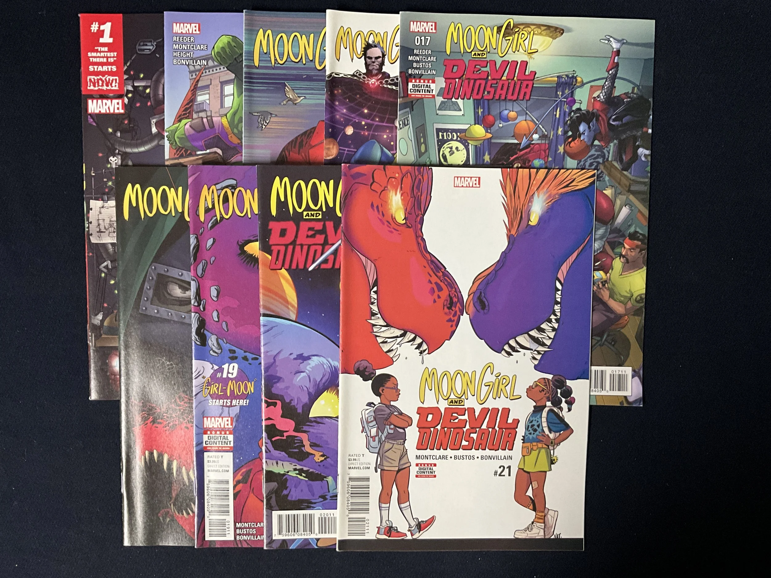 Moon Girl and Devil Dinosaur #13-21 - 9-issue lot