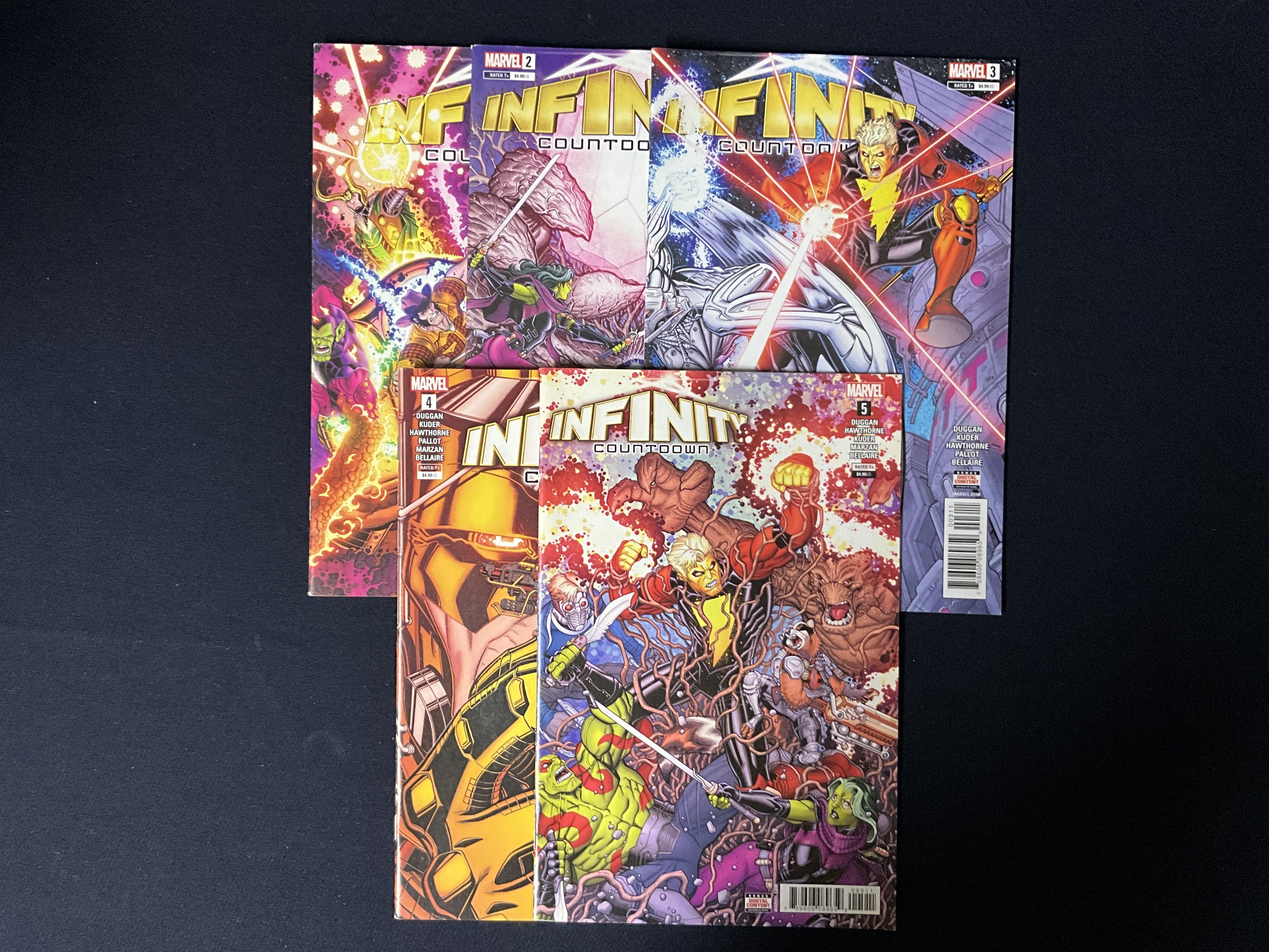 Infinity Countdown #1-5