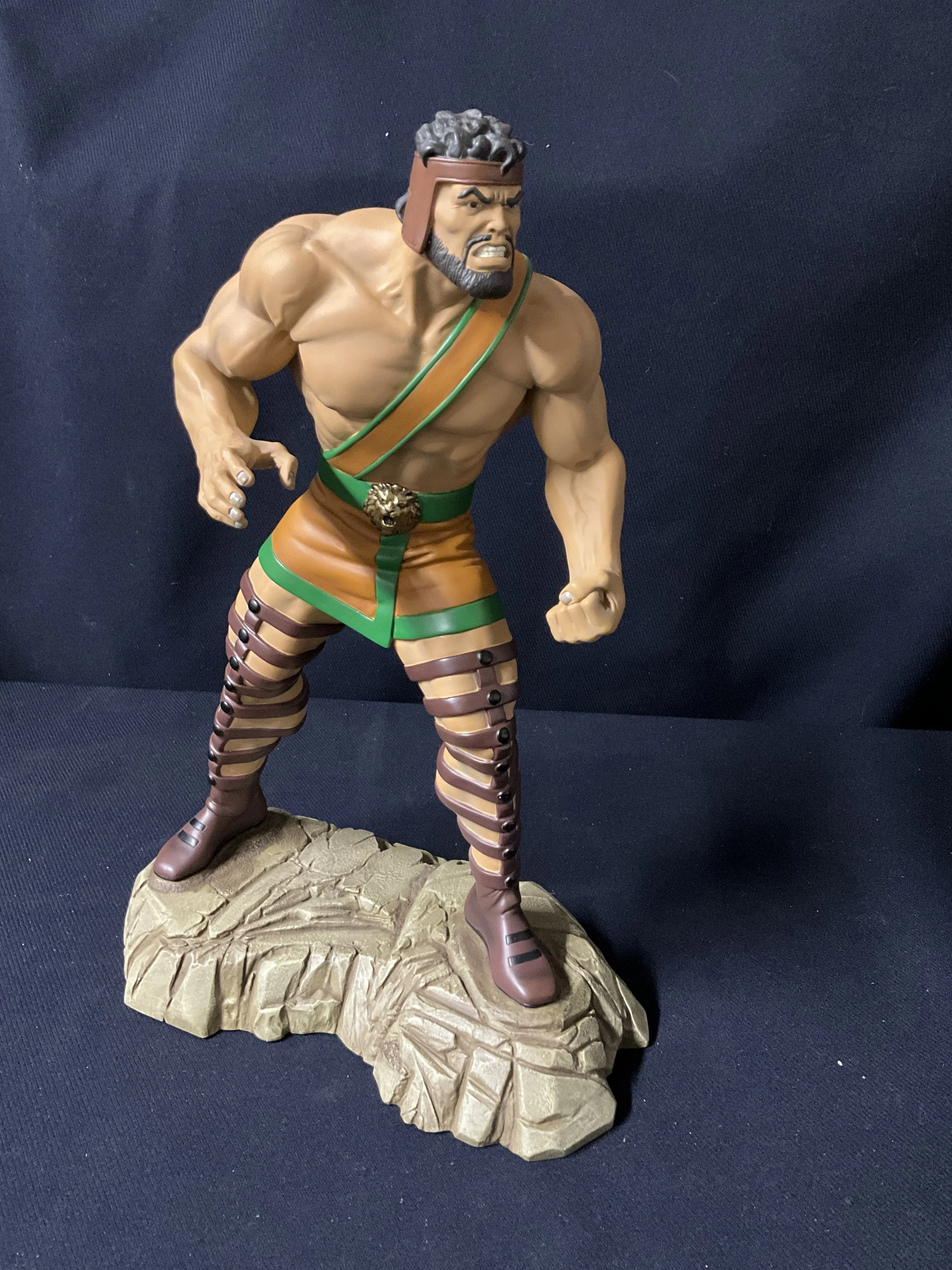 Marvel Hercules Cold Cast Porcelain Statue Hard Hero 2007