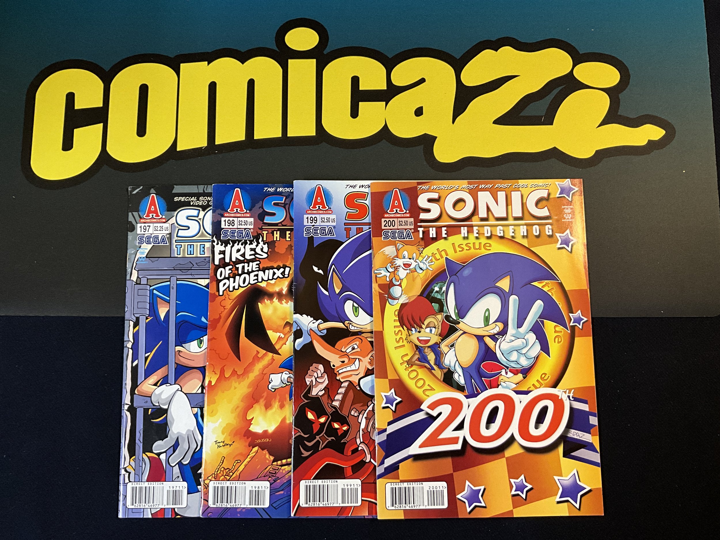 Sonic the Hedgehog Archie - #197-200 - Lot 3