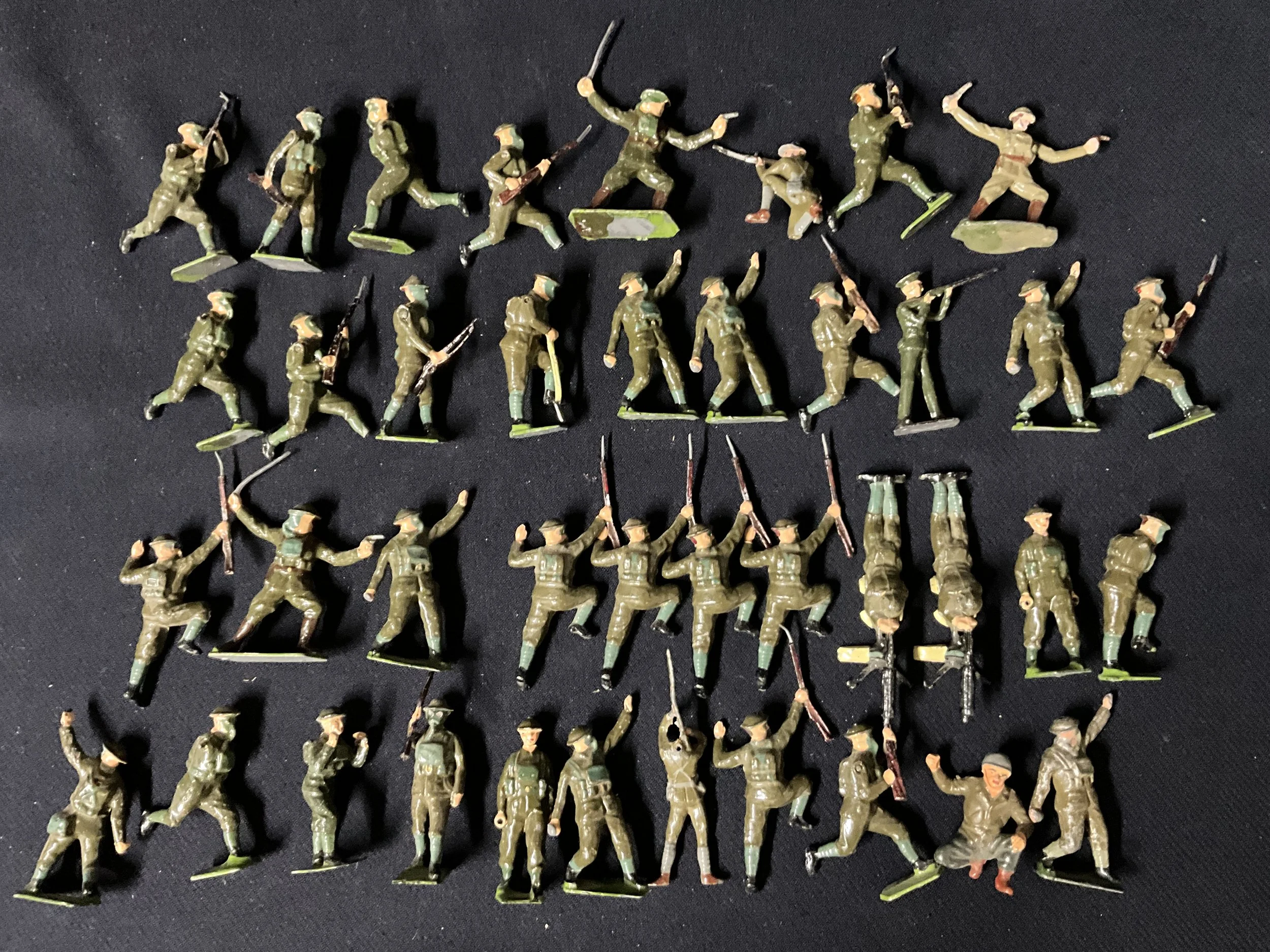 Britains Toy Soldiers World War Lot - Lot D