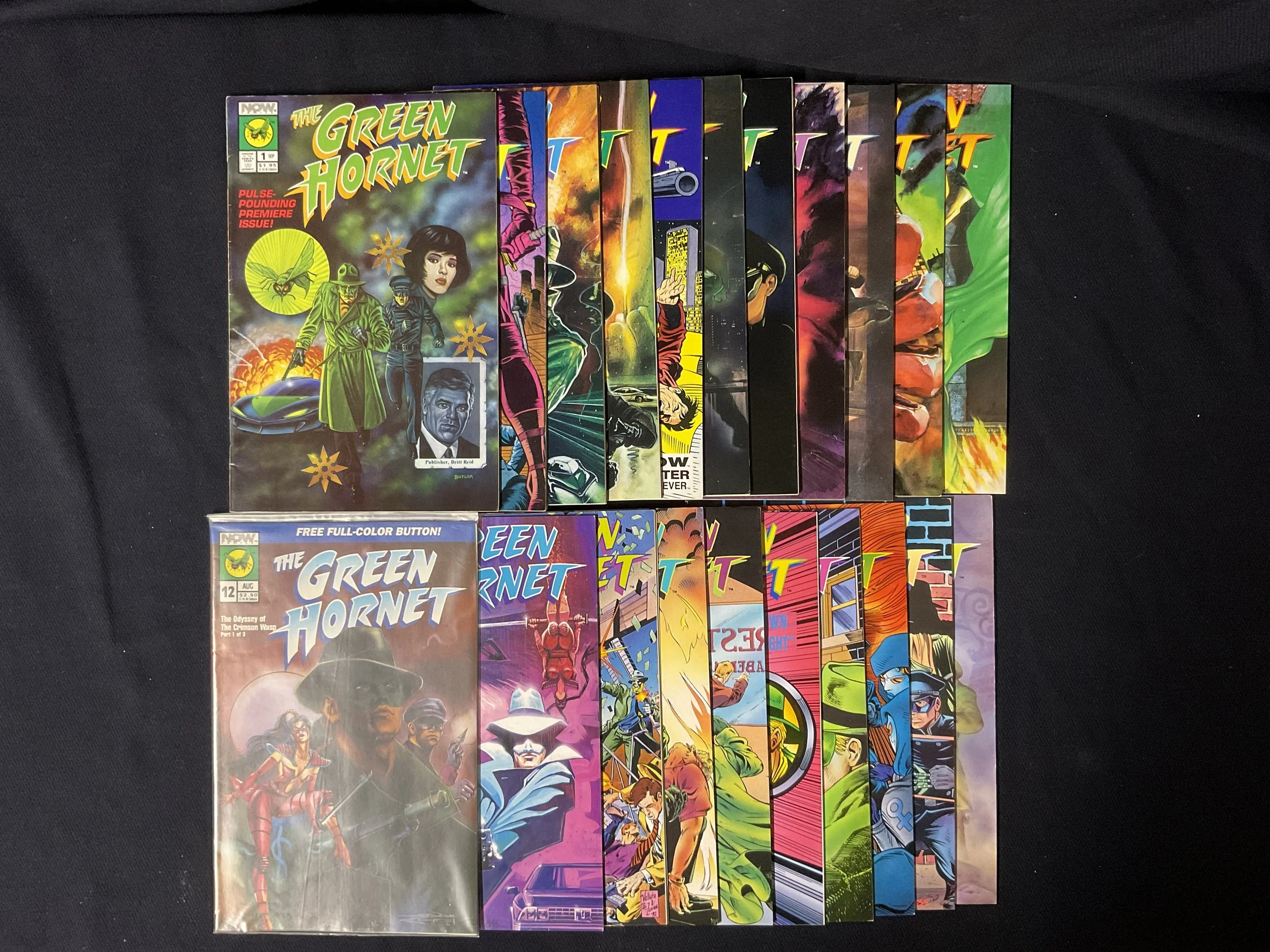 Green Hornet #1-21 Now Comics Vol. 2