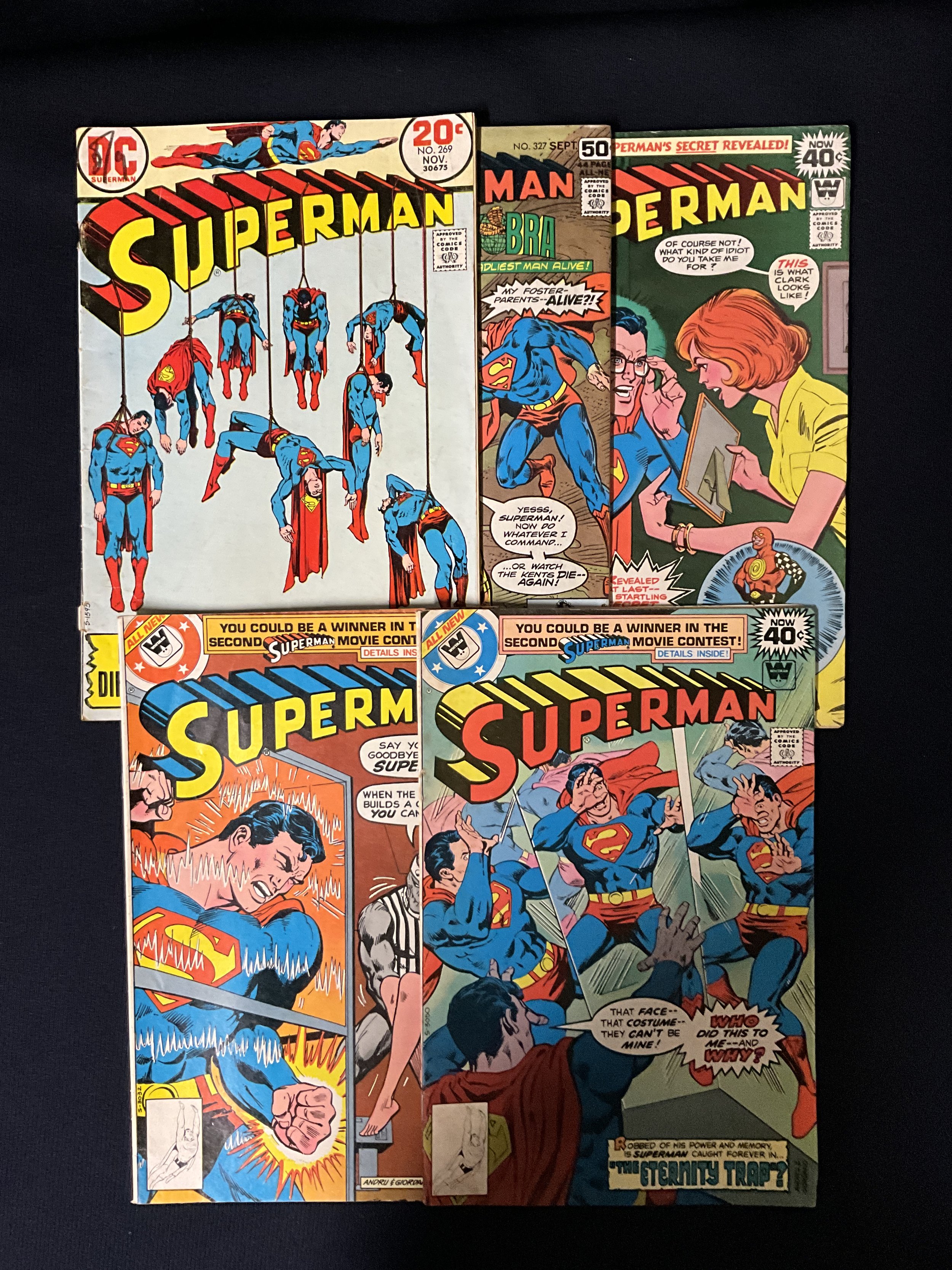 Superman 69, 327, 330, 331, & 332 - Lot #2