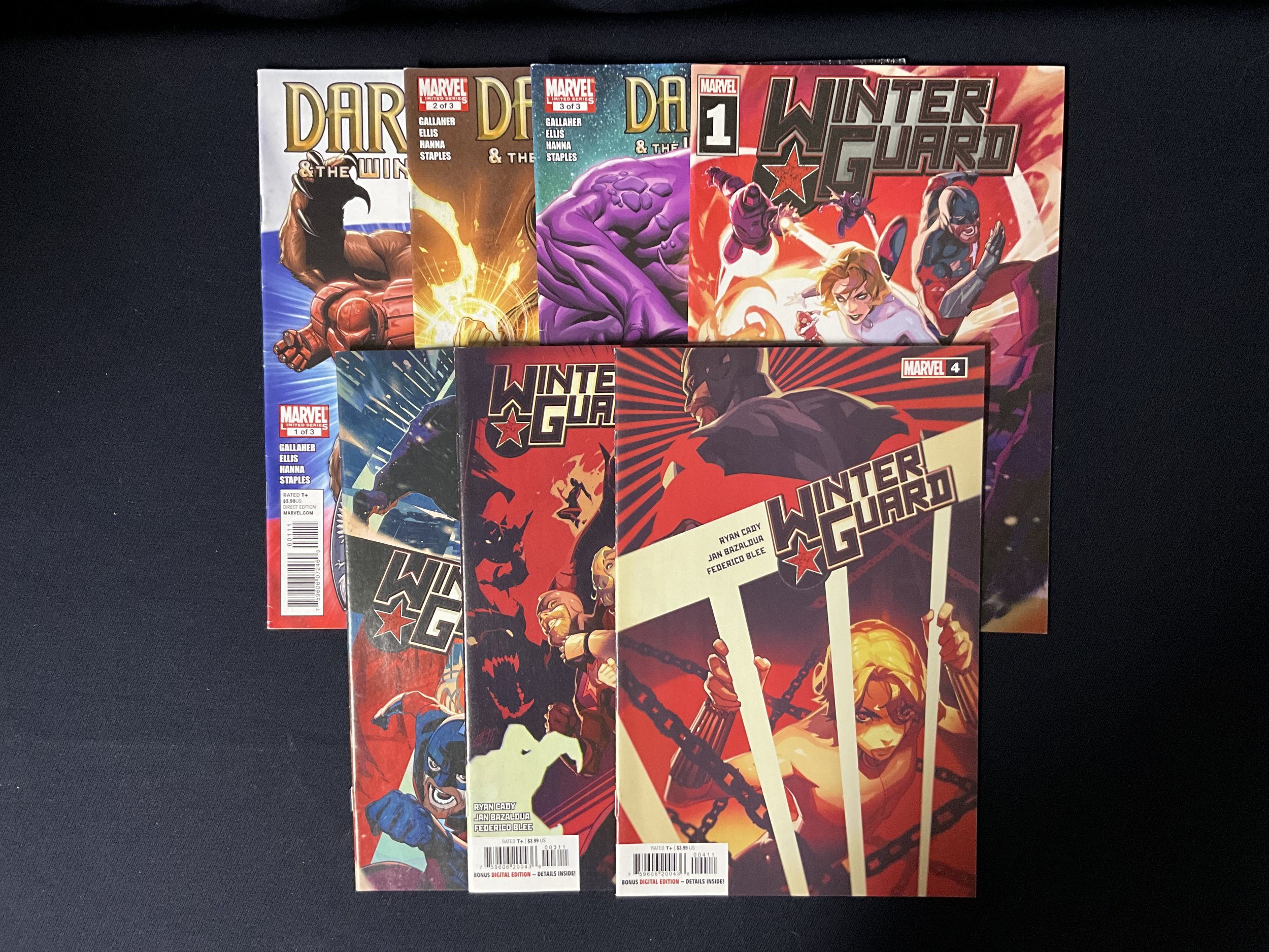 Winter Guard #1-4 / Darkstar & Winter Guard #1-3- 7-issue lot