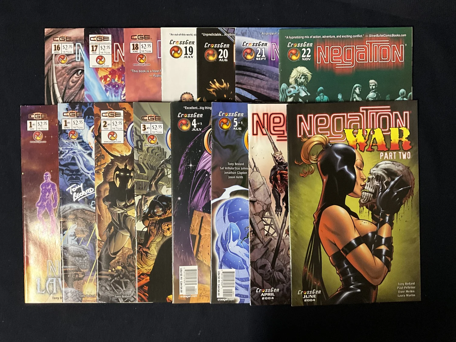 Negation #1-22 + more - CROSSGEN Comics 31-book lot — Comicazi