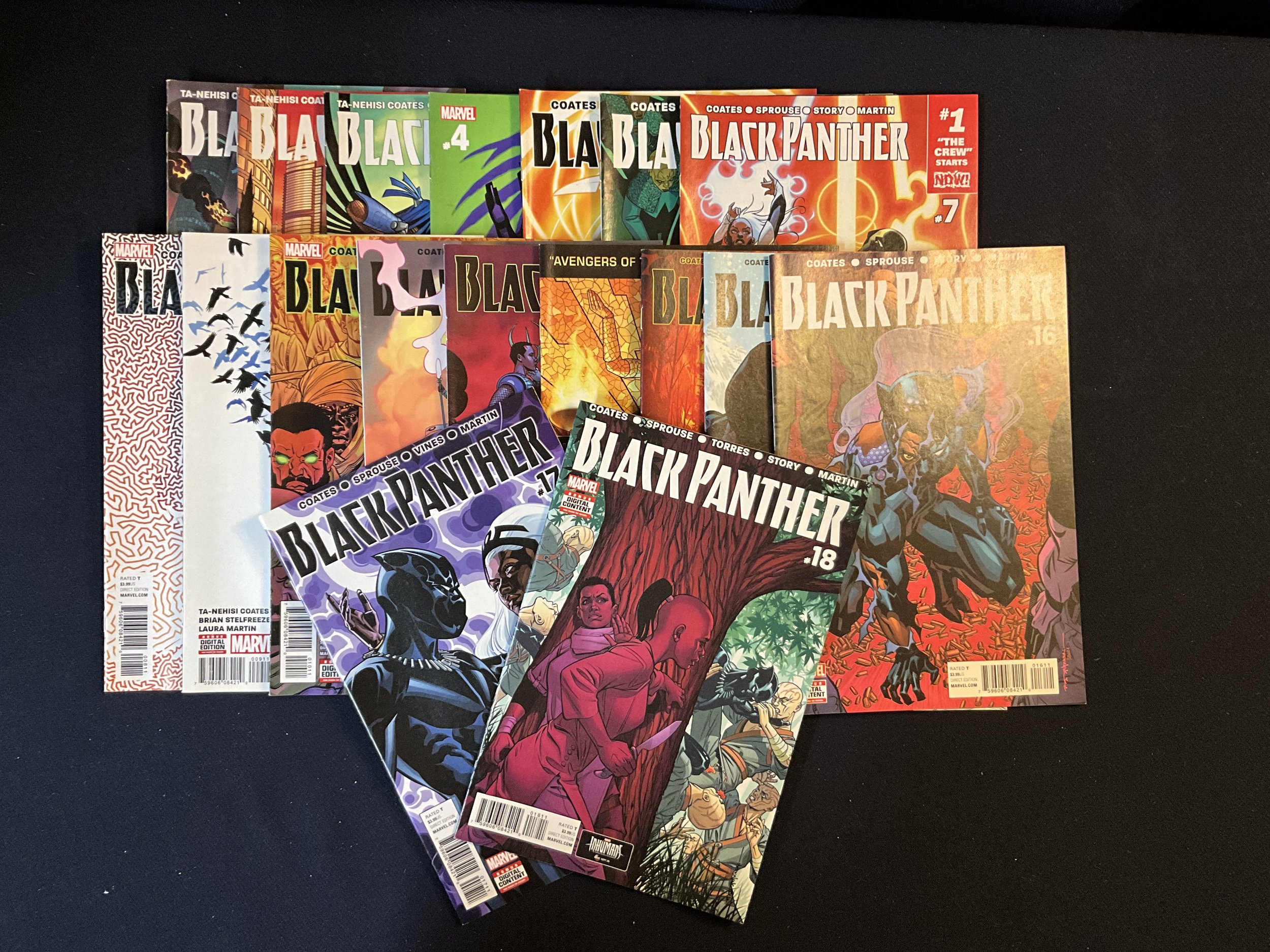 Black Panther #1-18 Ta-Nehisi Coates Complete 5th series