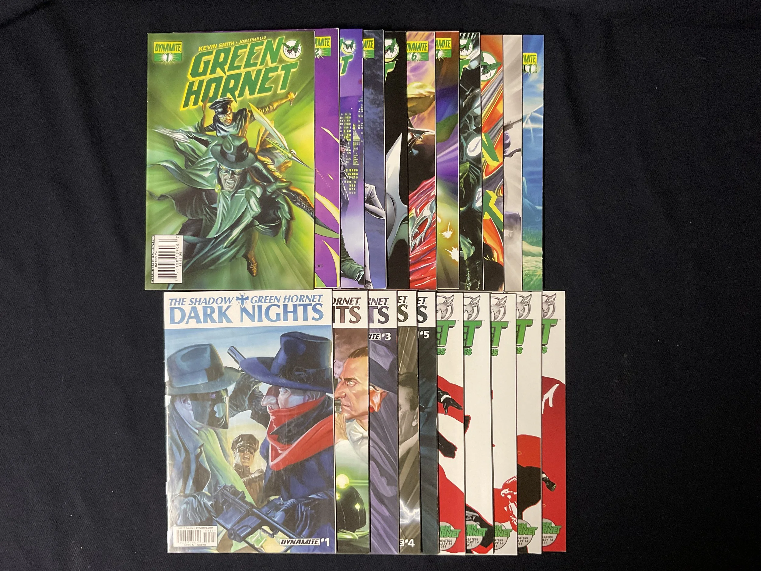 Green Hornet Dynamite Comics Lot of 21-books