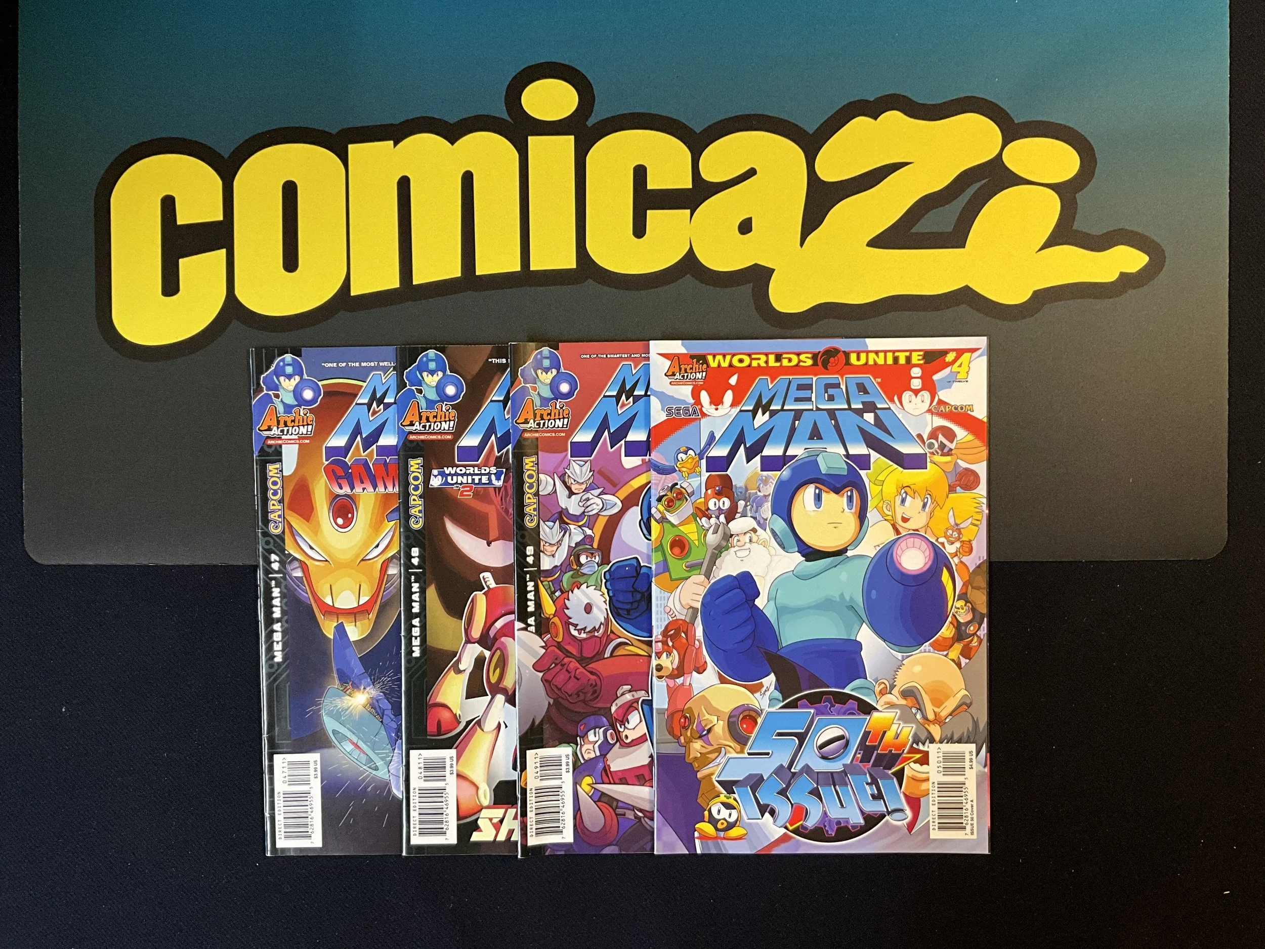 Mega Man #47-50 - 2011 Archie Comics - 4 issue lot