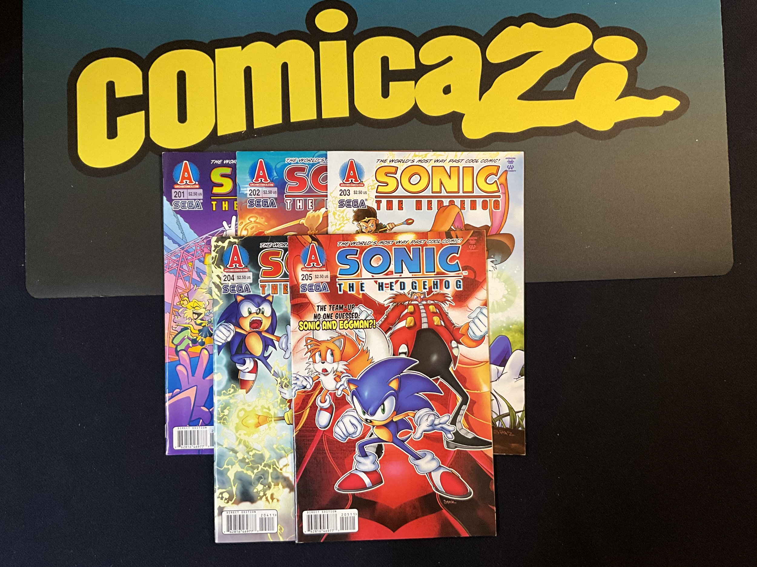 Sonic the Hedgehog Archie - #201-205 - Lot 4