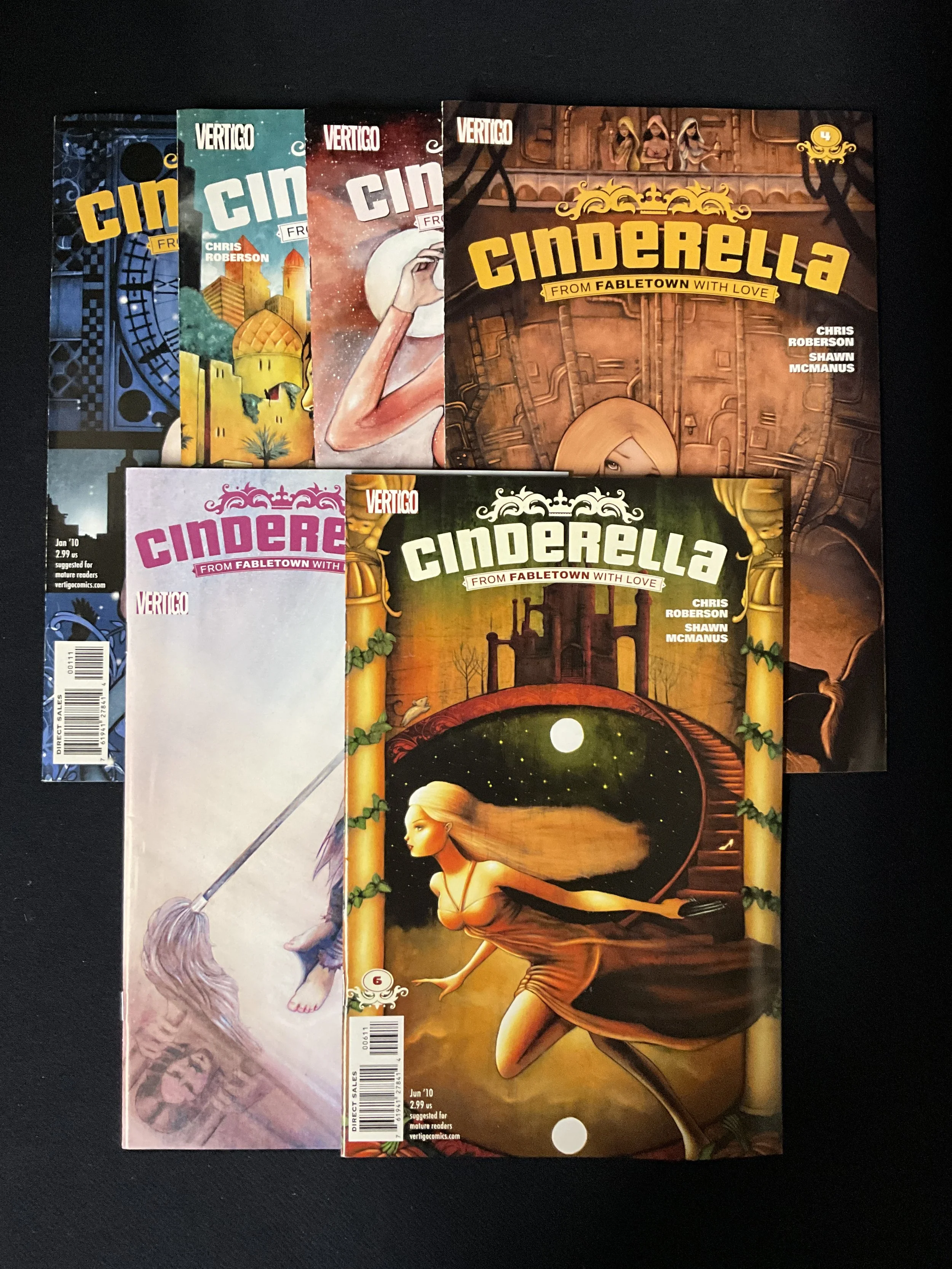 Cinderella From Fabletown With Love #1-6 Complete 2010 Series