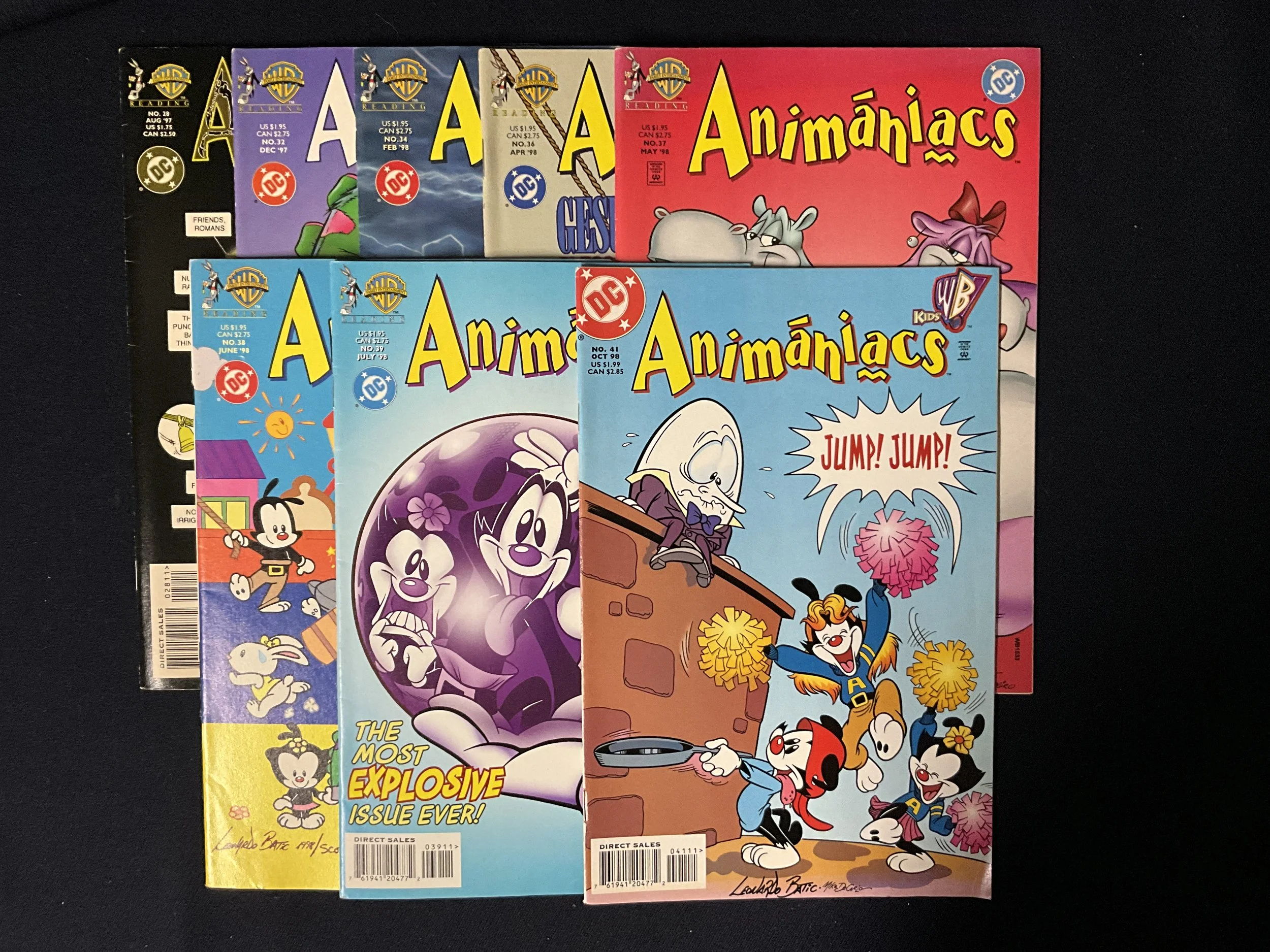 Animaniacs #28, 32, 34, 36-39, 41 (Lot #2)
