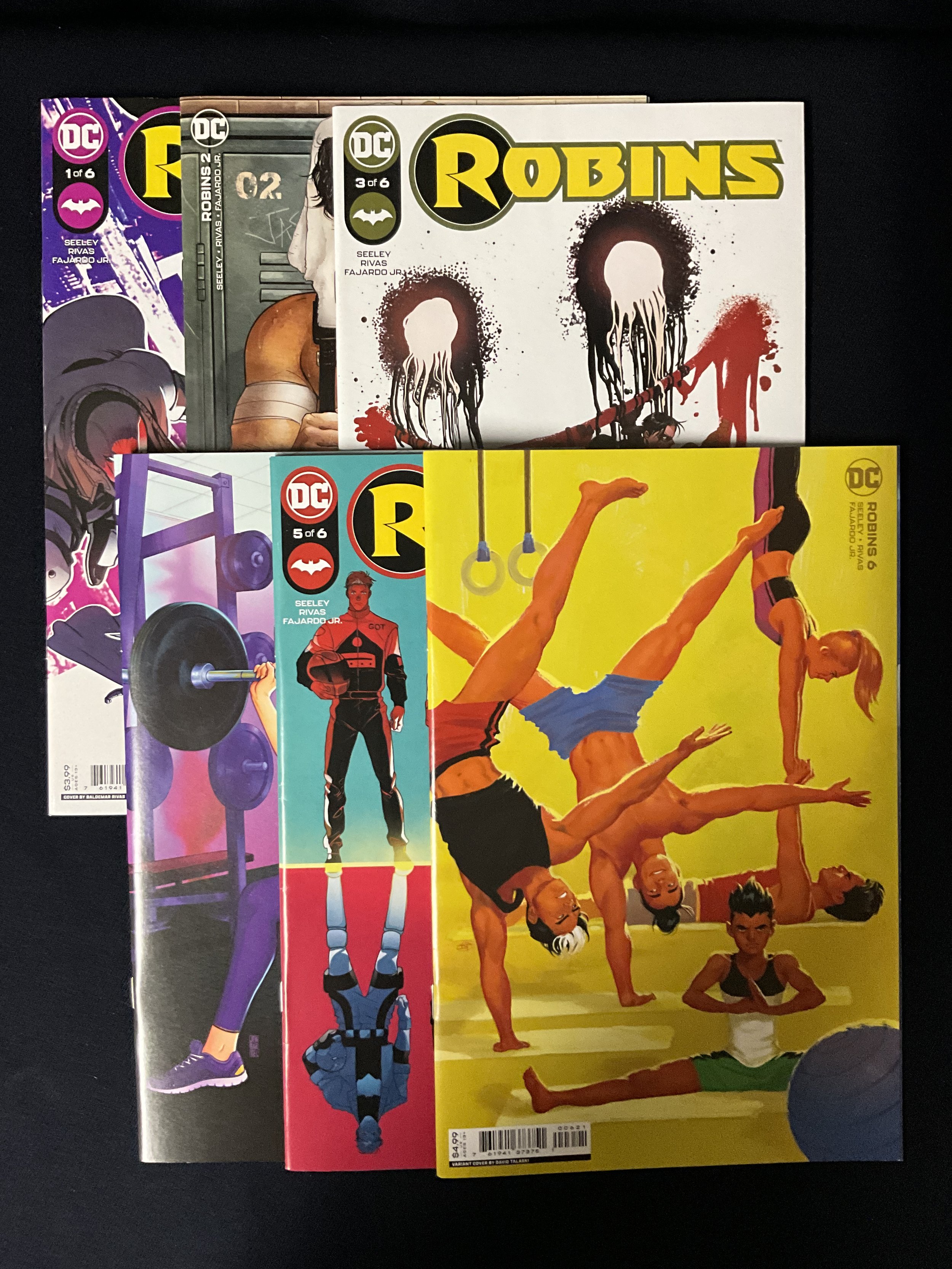 Robins #1-6 Complete 2022 Miniseries