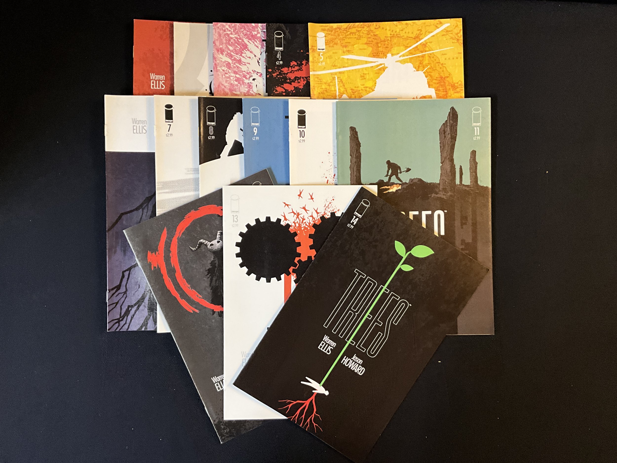 Trees #1-14 by Warren Ellis - Complete 2014 Image Comics Series
