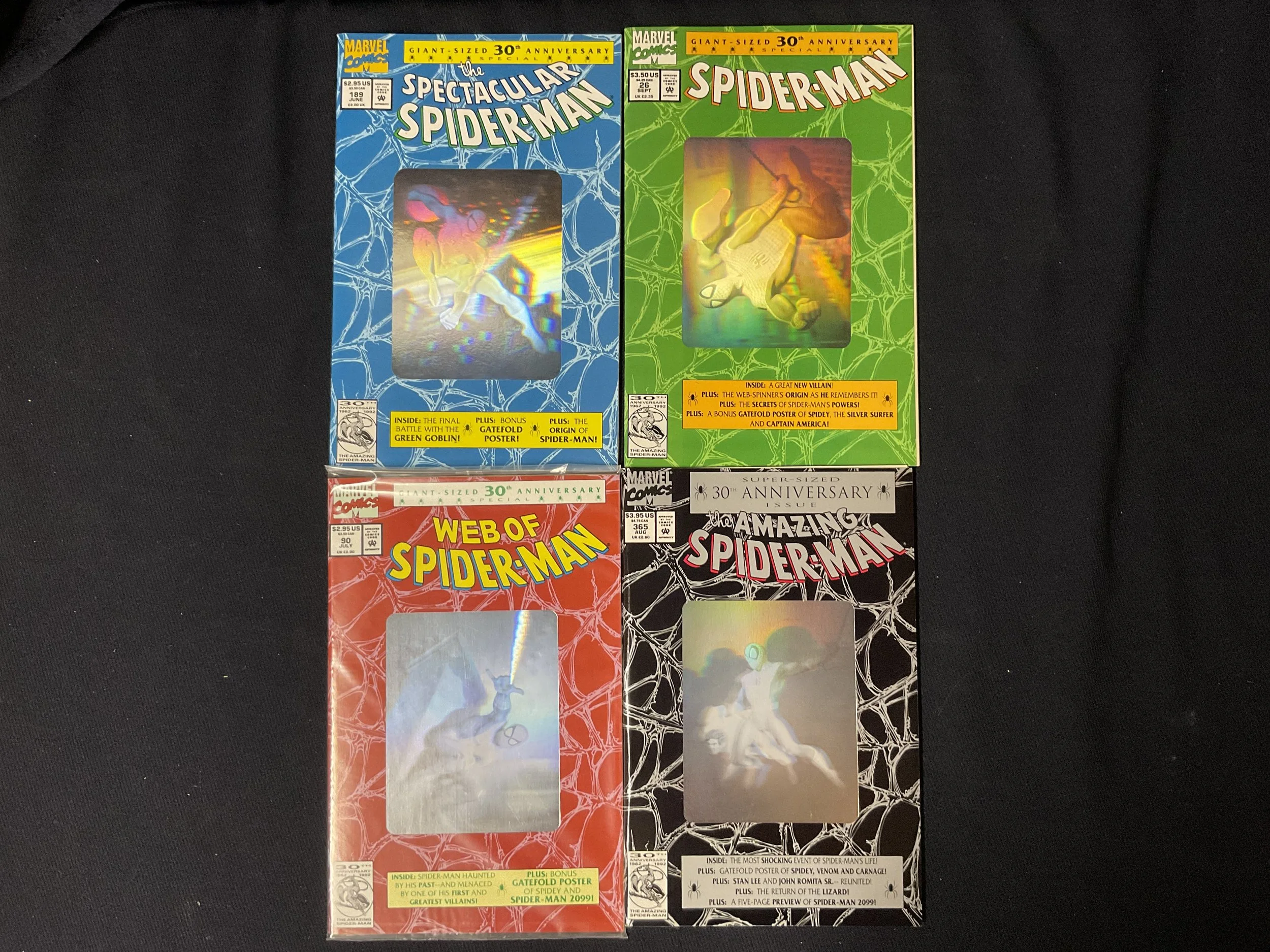 Spider-Man 30th Anniversary Hologram Set
