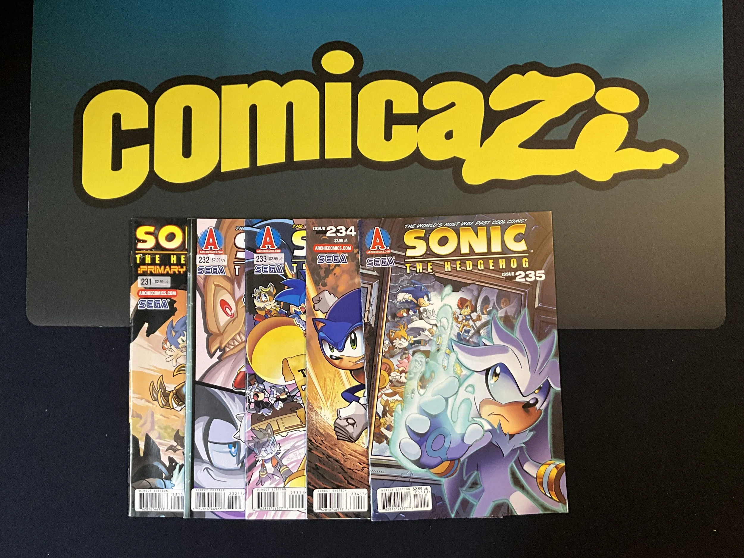 Sonic the Hedgehog #231-235 - Archie Lot 8