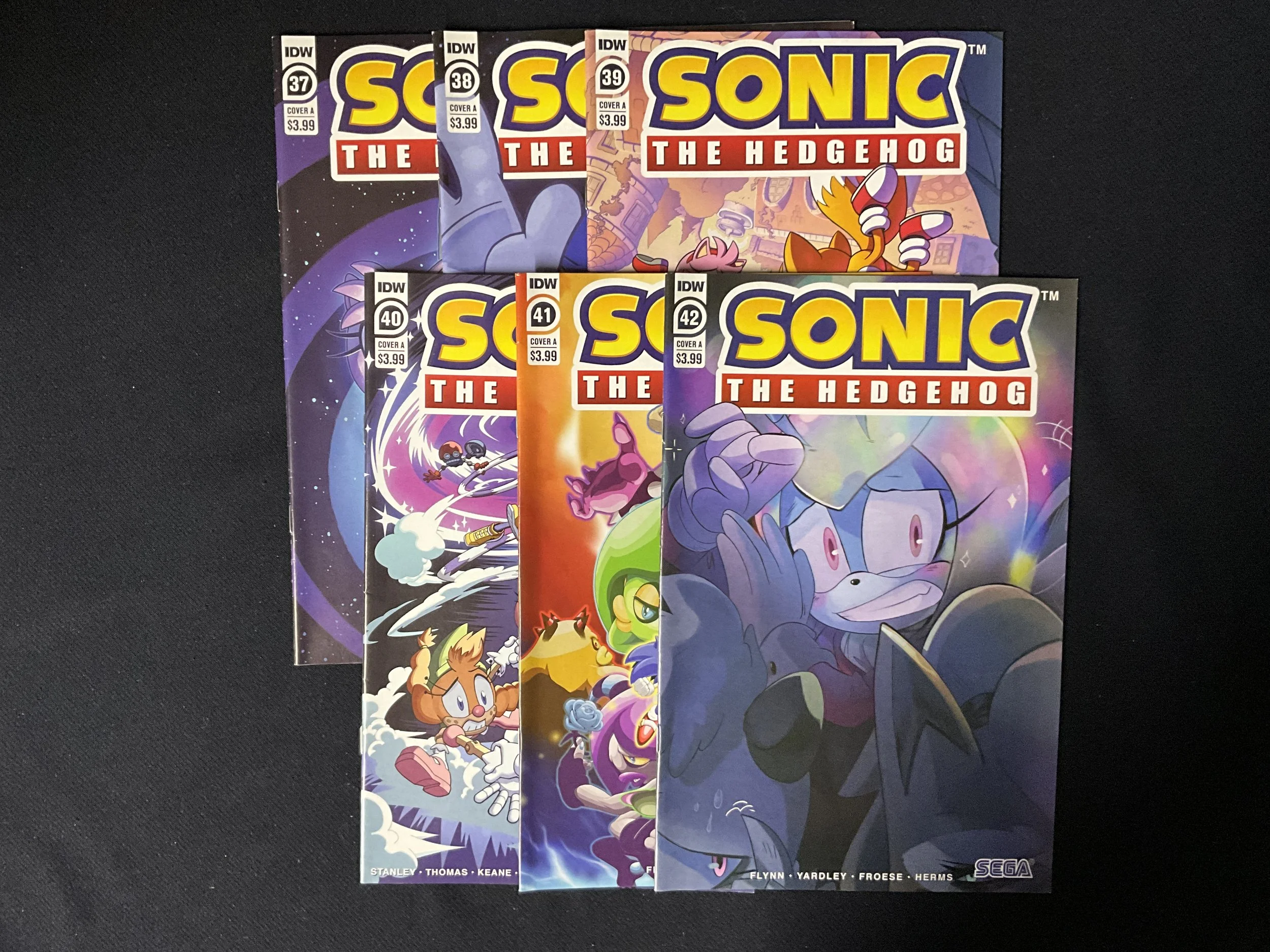 Sonic the Hedgehog #37-42 IDW 2021 6-issue lot