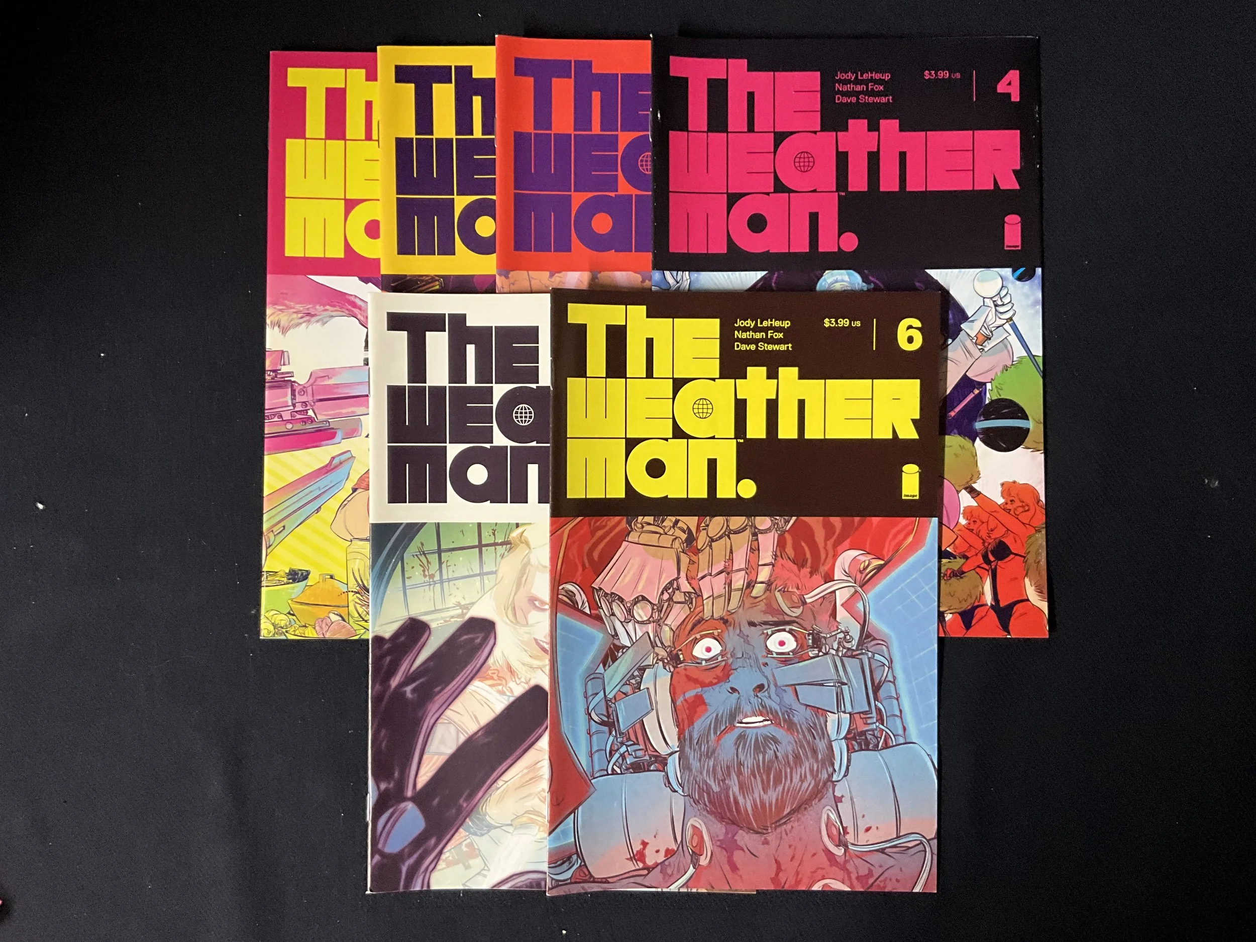 The Weatherman #1-6 Complete 1st Volume Image Comics 2018