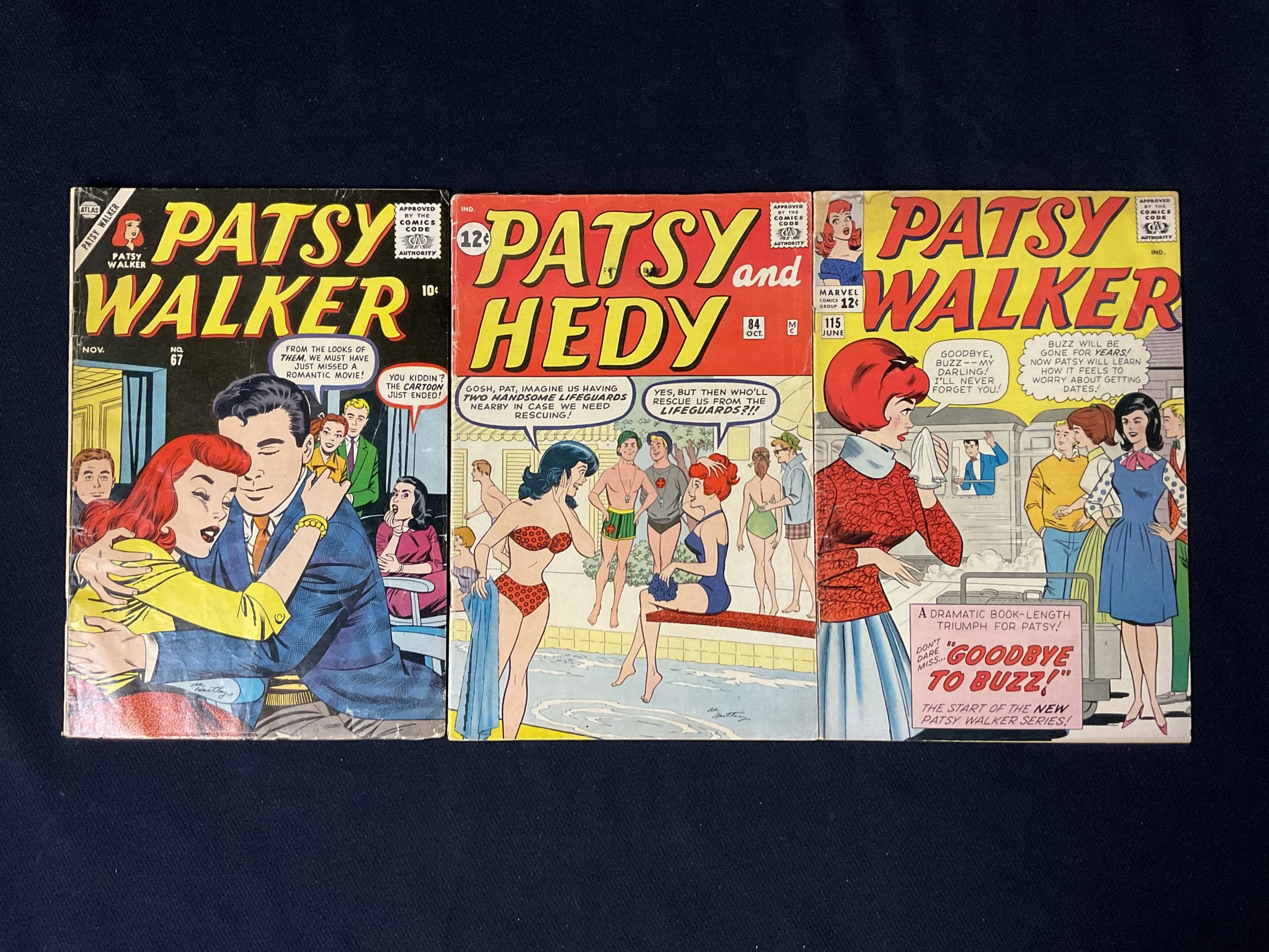 Patsy Walker 3-issue Lot - Marvel Atlas