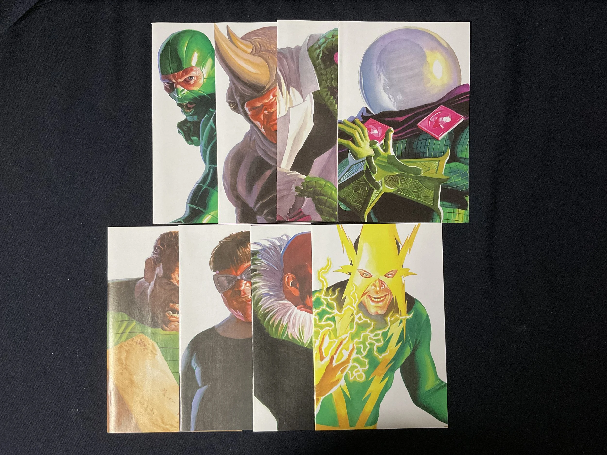 Alex Ross Timeless Lot 5 - Classic Spider-Man Villains