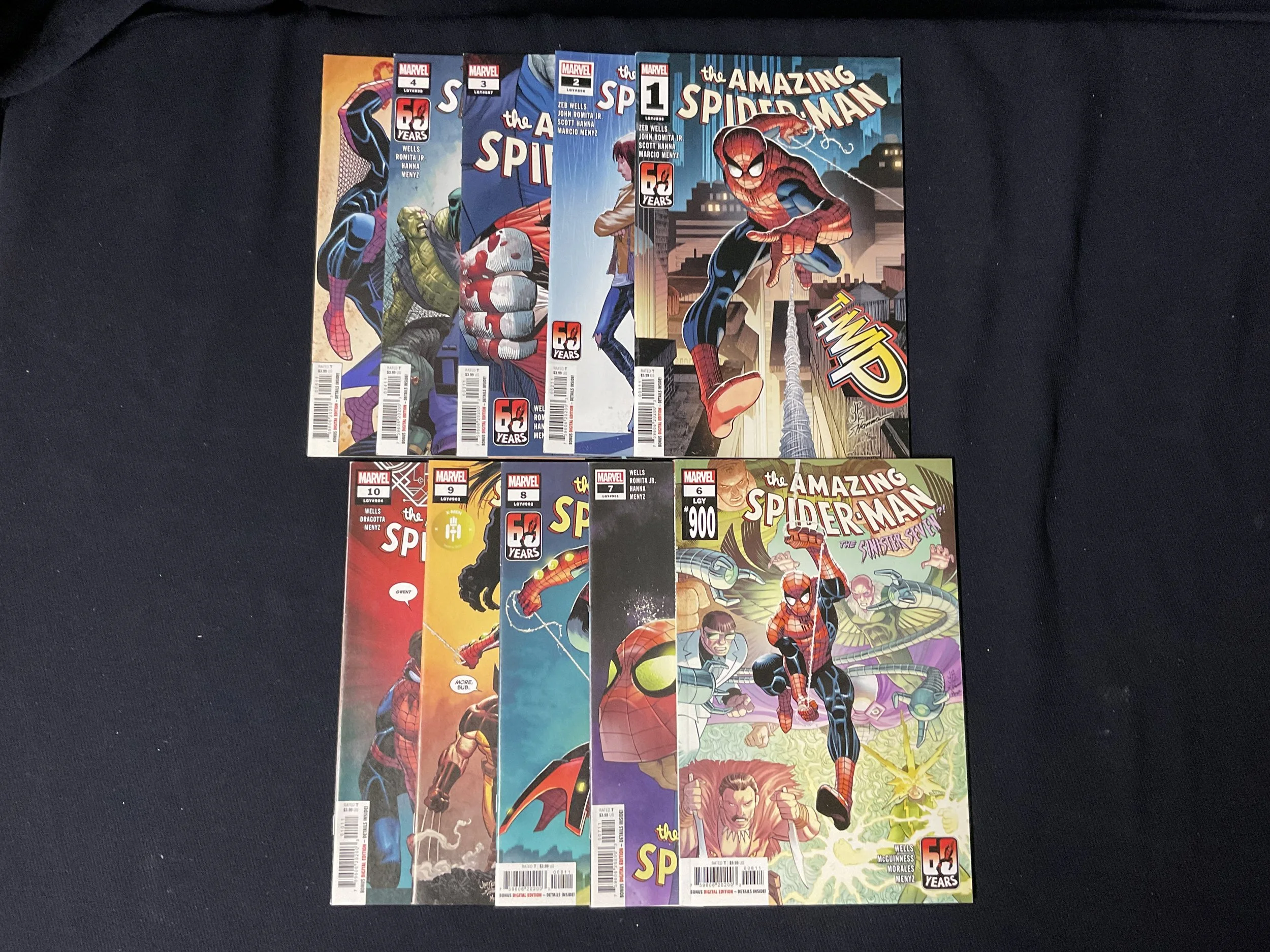 Amazing Spider-Man #1-10 (Legacy #895-904)