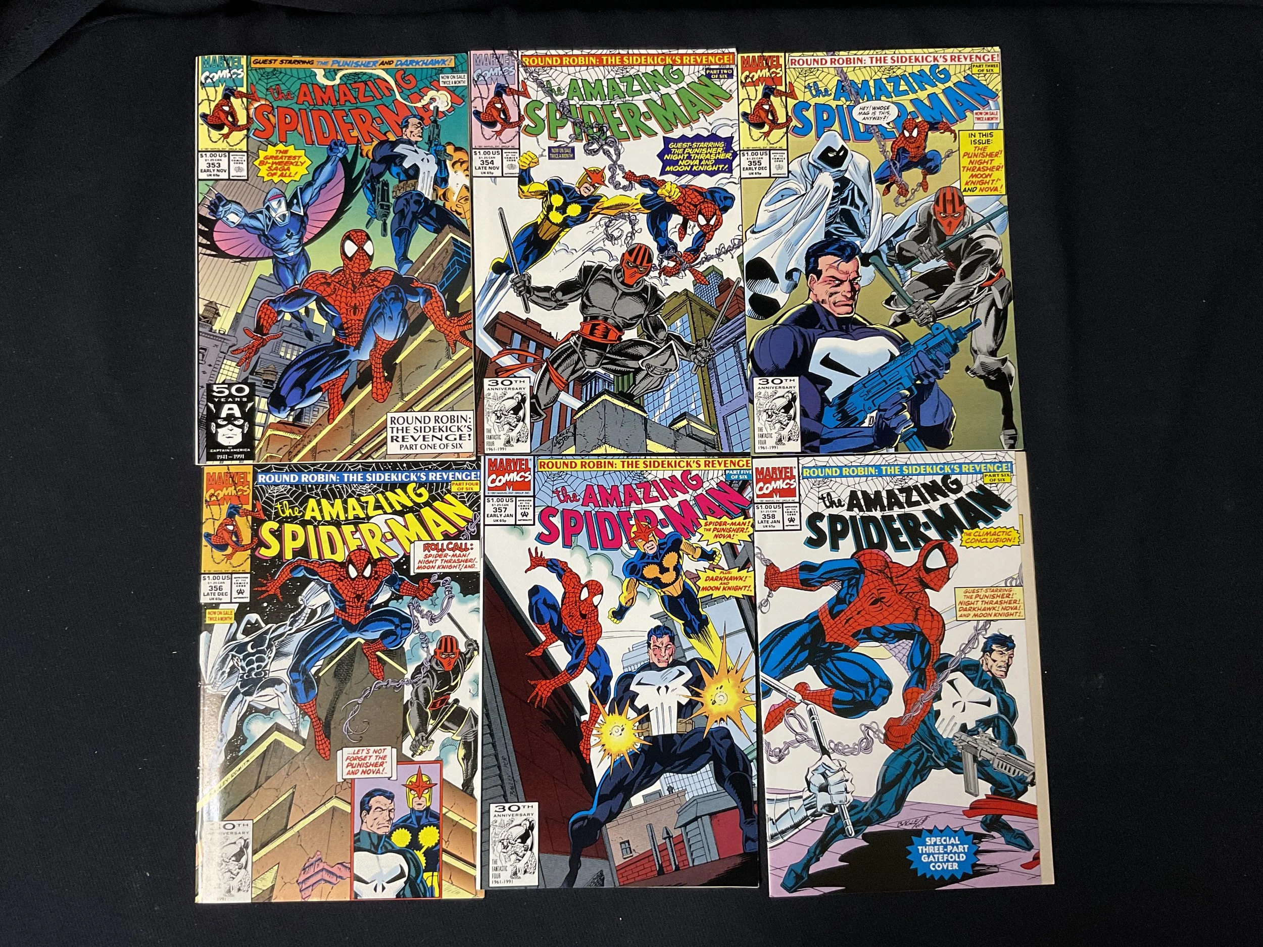 Amazing Spider-Man #353-358 Round Robin: Sidekick's Revenge
