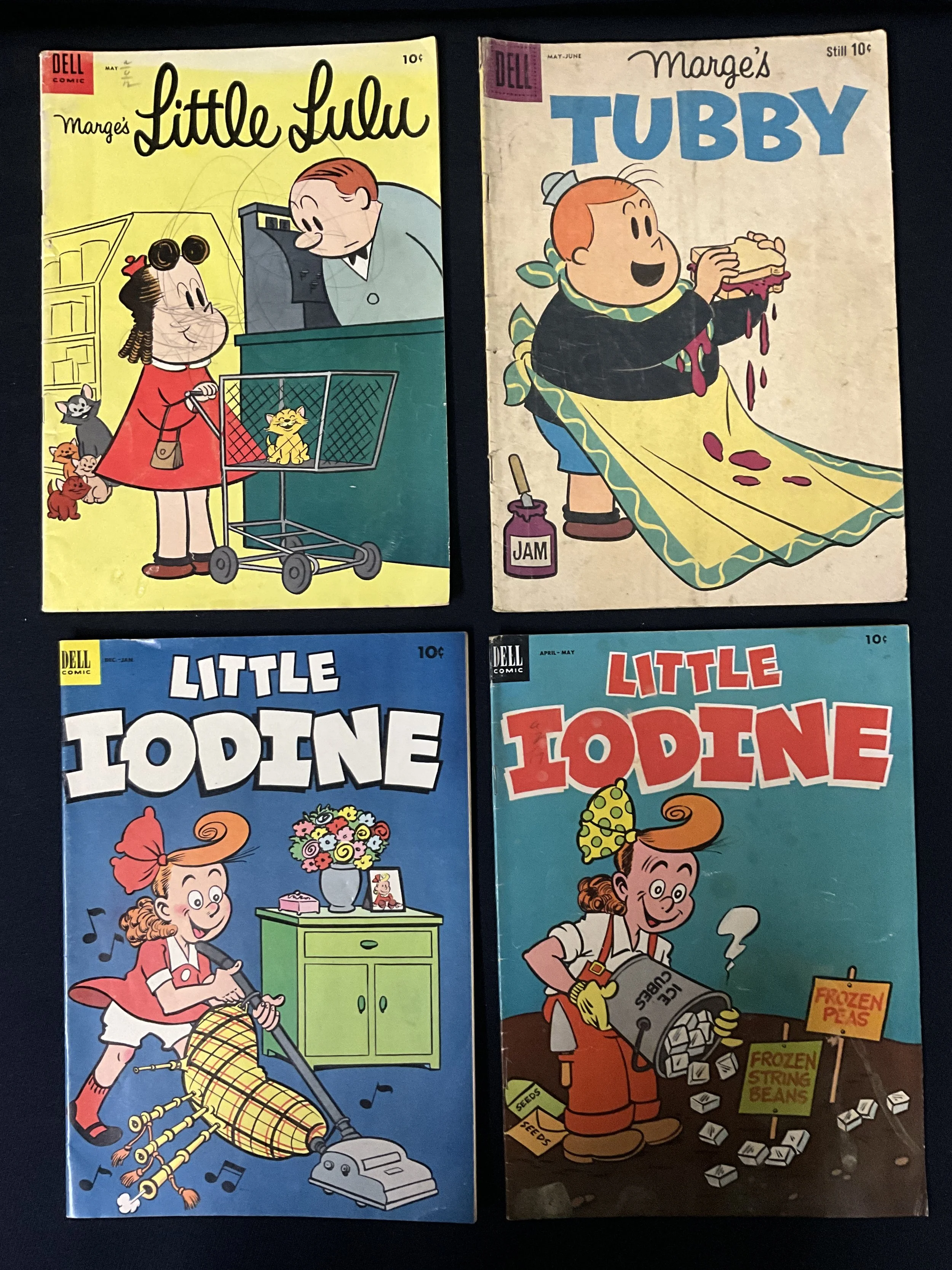 Little Lulu, Tubby, Little Iodine - Dell Golden Age Lot #2