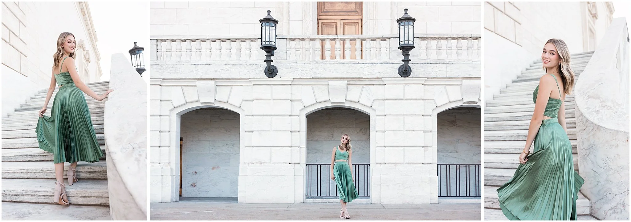 Detroit Senior Photo near Detroit Institute of Arts DIA