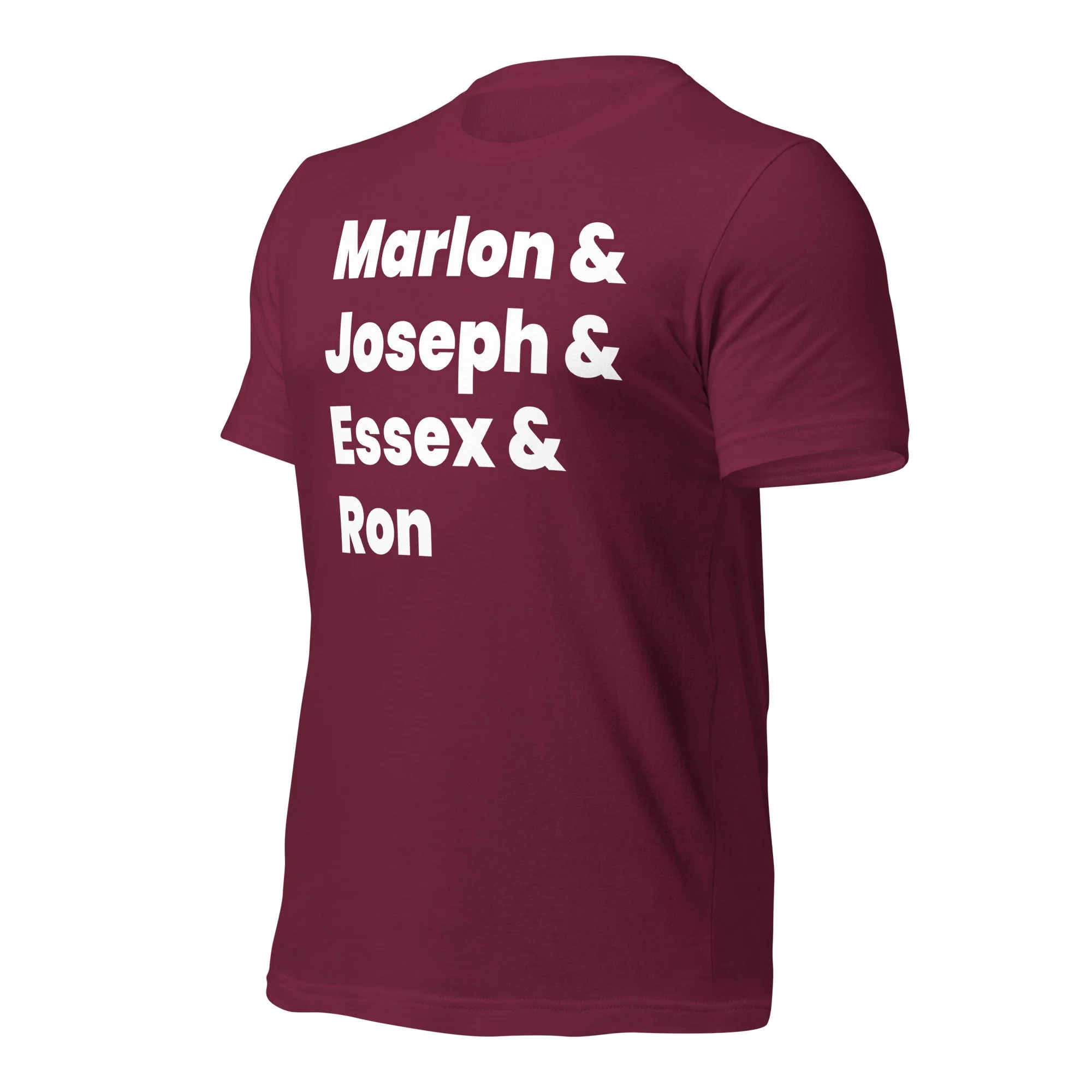 unisex-staple-t-shirt-maroon-left-front-6a2cb49f087b5.jpg