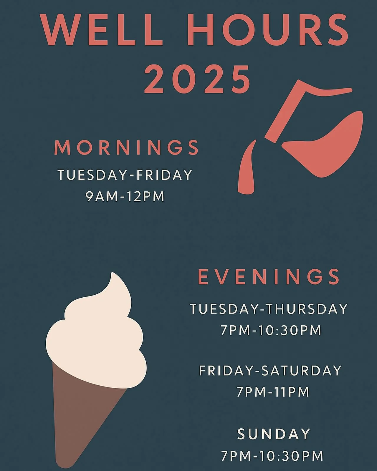 The Well hours of 2025!