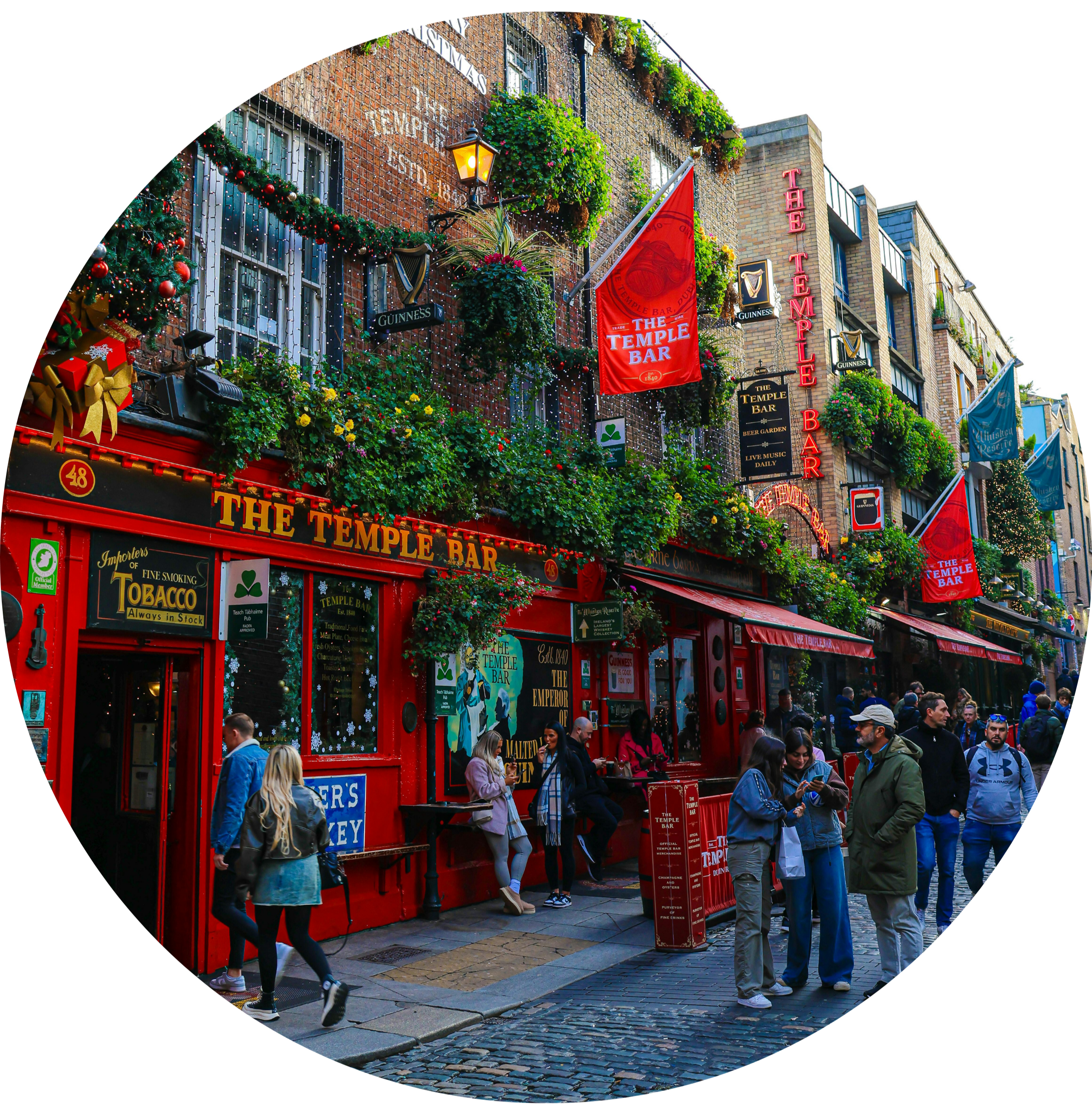 Temple Bar in Dublin City