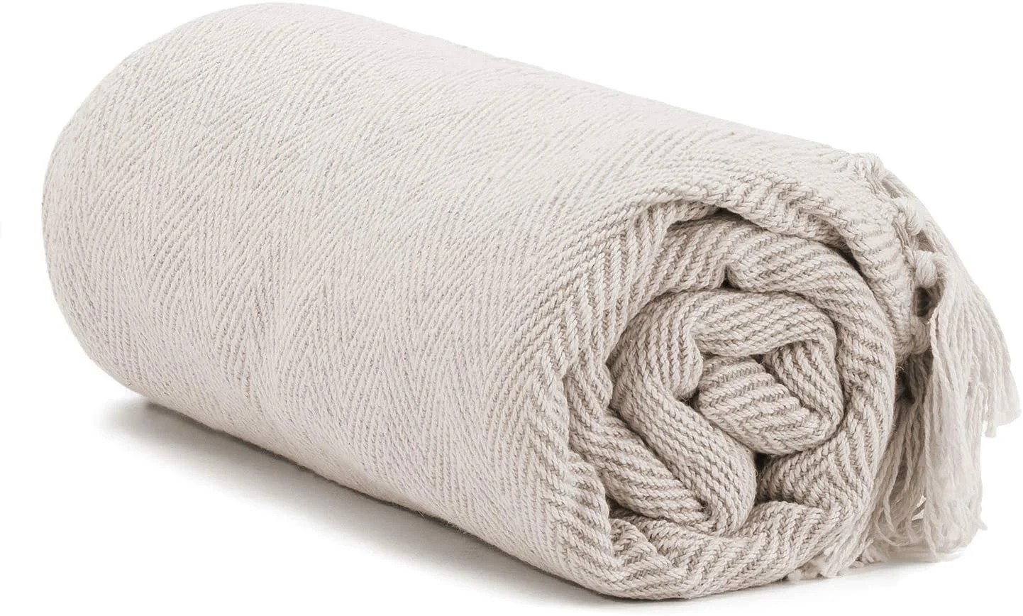 A cozy knit throw - always a great thing to keep on hand to give as gifts!