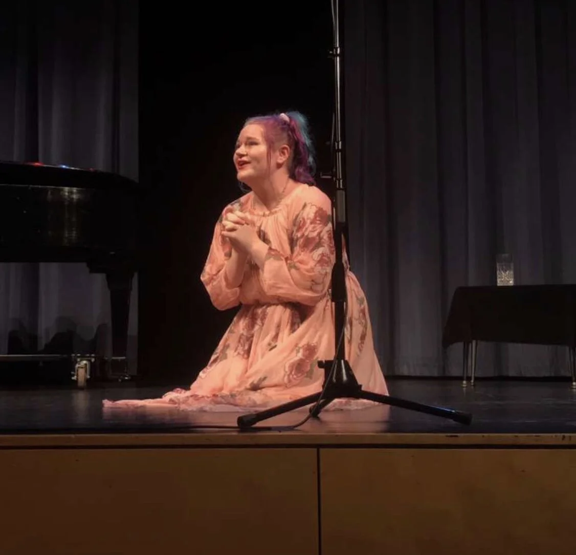 Performing Vergebliches Ständchen by Johannes Brahms at Nimm’s junior recital, Love Letters (2019)