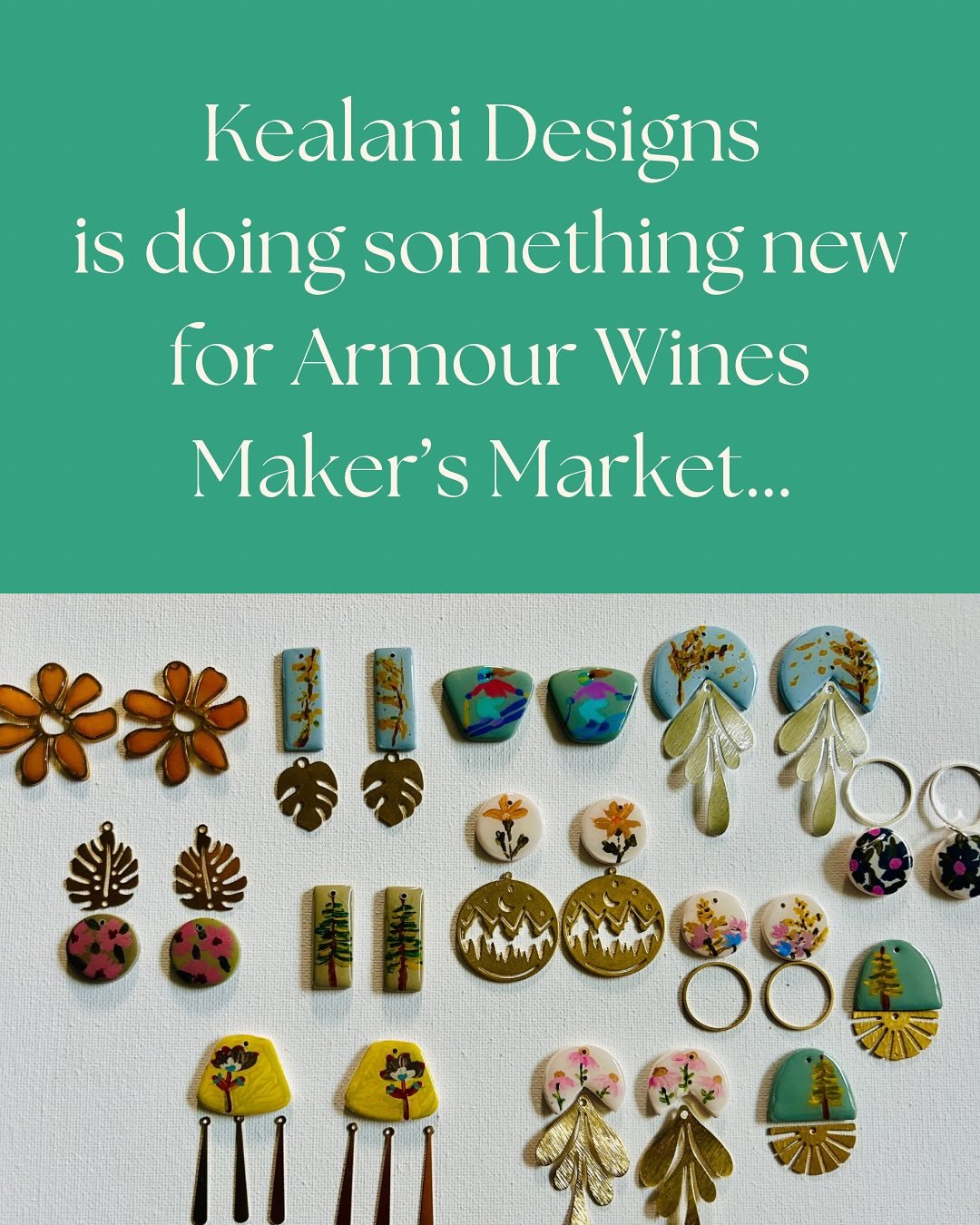 Super excited to announce that Kealani Designs will be an artisan at our Makers Market this Thursday the 18th!  She&rsquo;ll be making custom jewelry while at the Market!

Read more for all the details&hellip;➡️