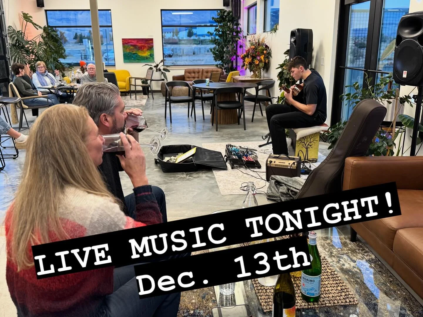Don&rsquo;t miss our last LIVE MUSIC of the year! 🕺🏻

Kaid Gatens plays from 4-6pm tonight.  Hope to see you there! 🪩 ✌🏻 🎉 

Armour Wines Tasting Room
612 South Augustin Loop
East Wenatchee, WA 98802