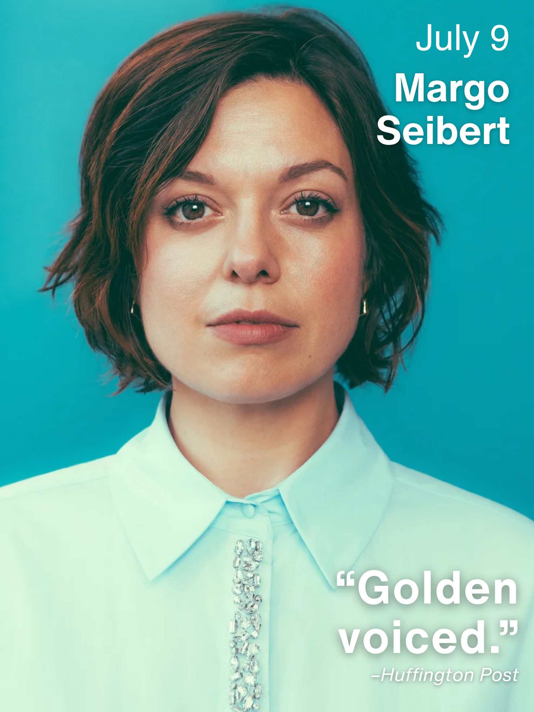 Margo Seibert performs July 9